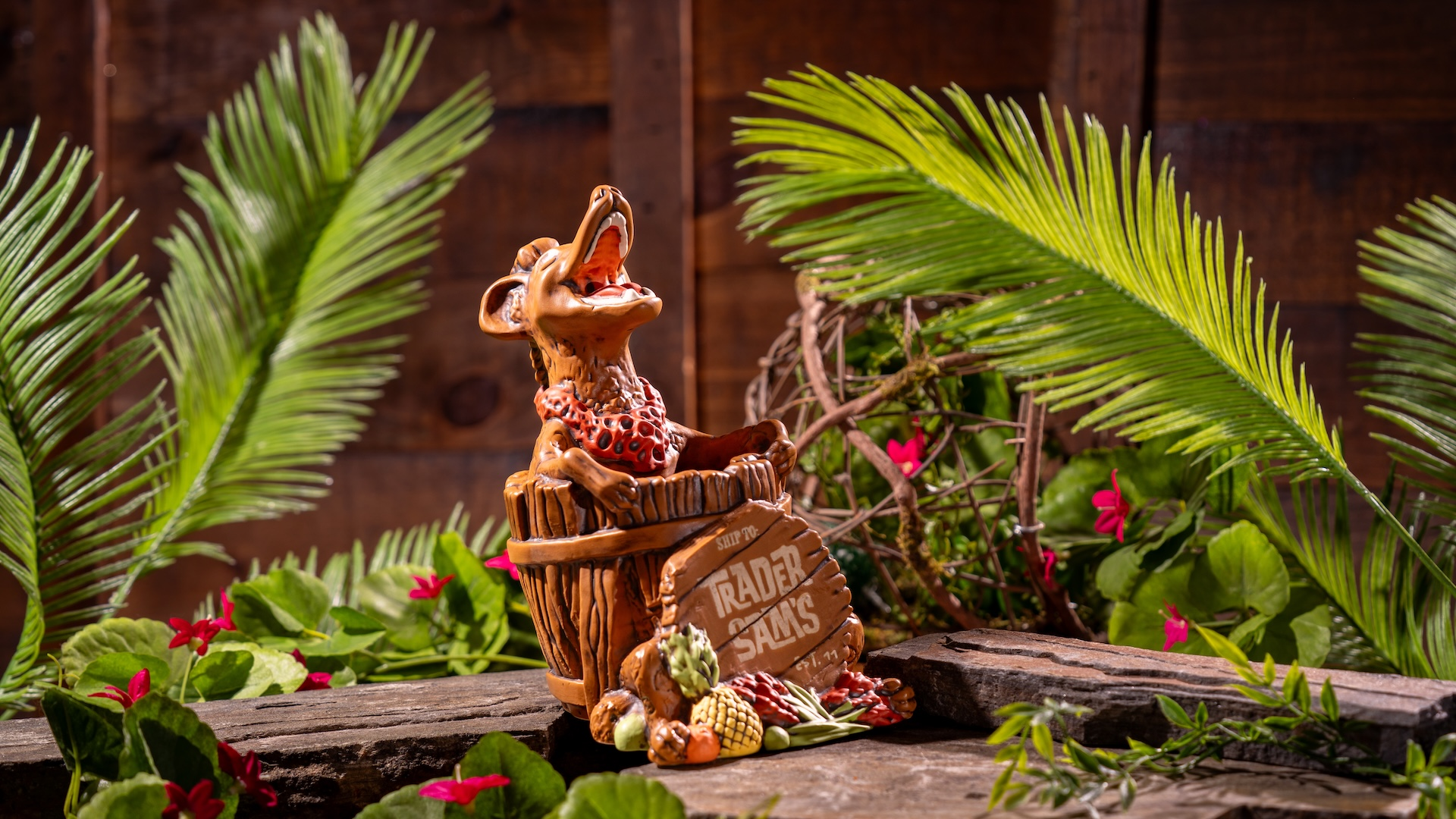 Walt Disney Imagineering shared a behind-the-scenes look at a new mug created for the 15th anniversary of Trader Sam’s Enchanted Tiki Bar, with the design coming from an active Imagineer.