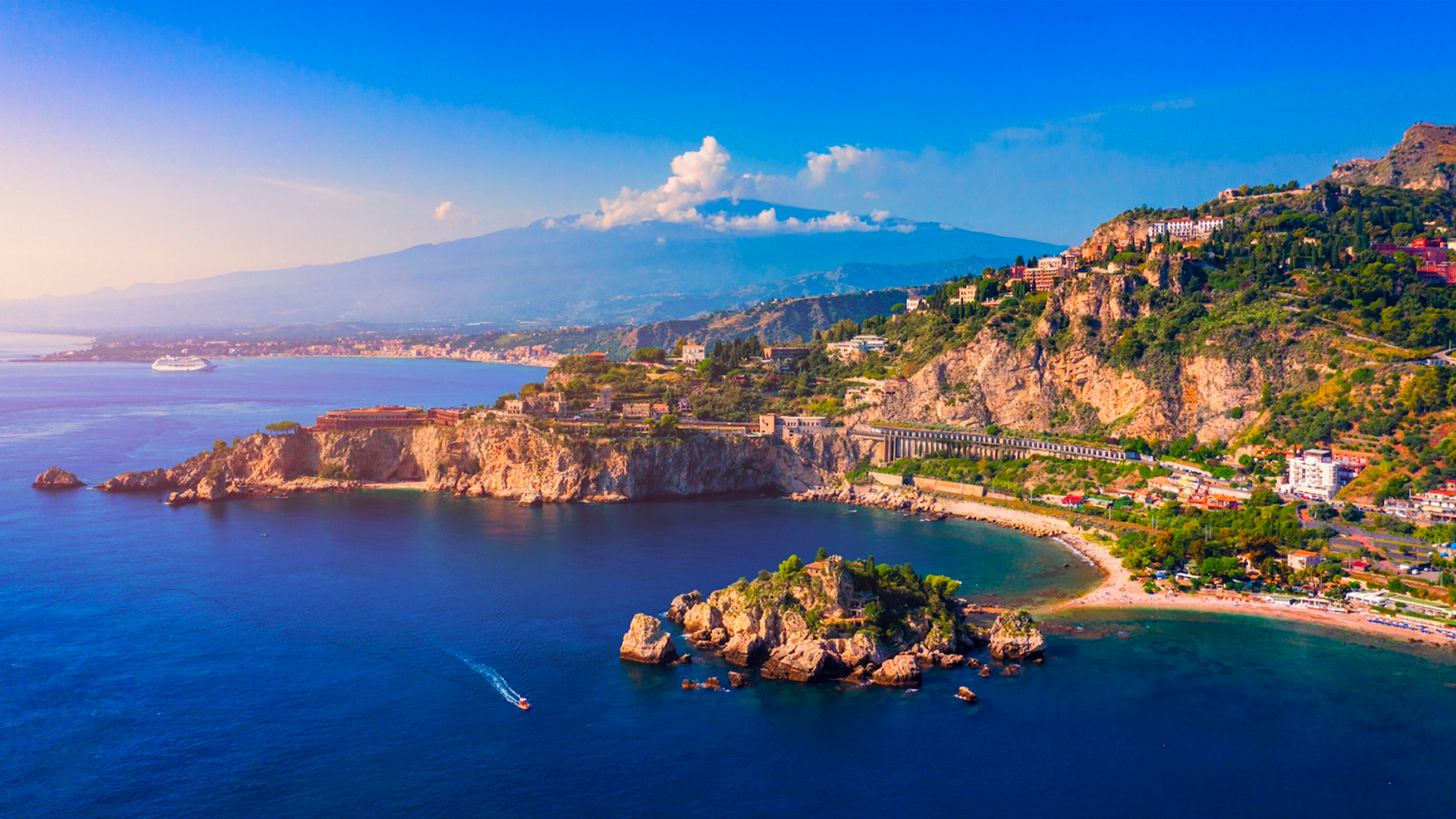 Arrive in Sicily for a taste of history and nature with visits to Mount Etna and a visit to Teatro Greco. You can even enjoy a private Sicilian puppet show. Next, go up the Amalfi coast for a pasta-making class in Gragnano and ceramics in Vietri sul Mare.