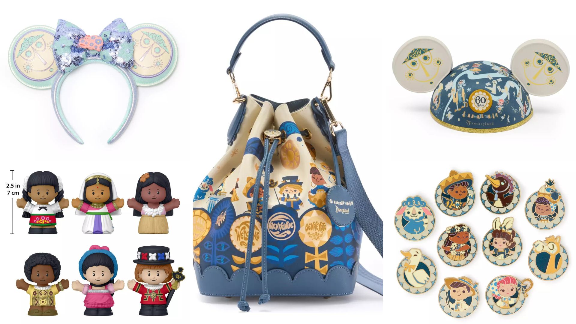 "it's a small world" 60th Anniversary Merchandise Collection Available Online