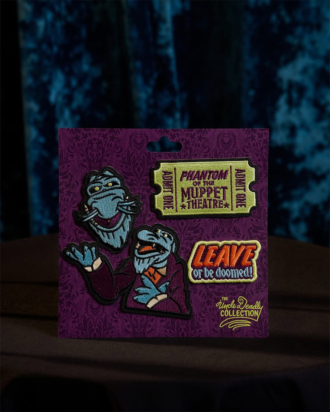 Uncle Deadly set of four patches.