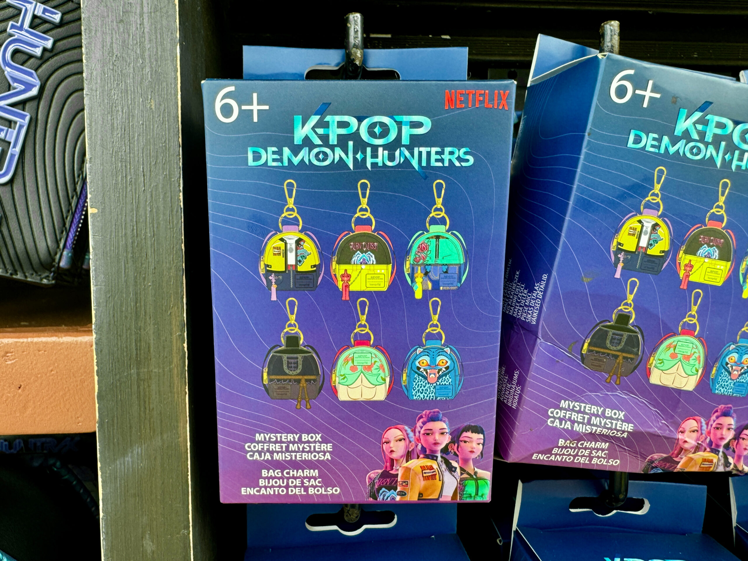 Front of KPop Demon Hunters Mystery Bag Charm.