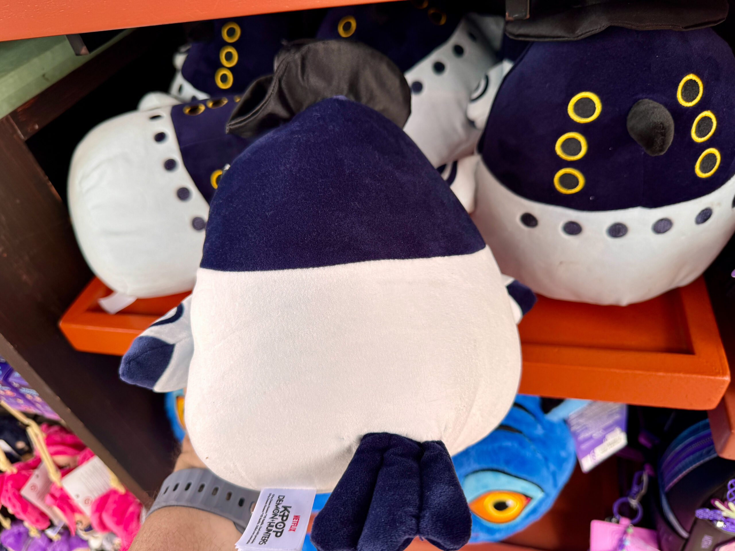 Back of Sussie Squishmallow.