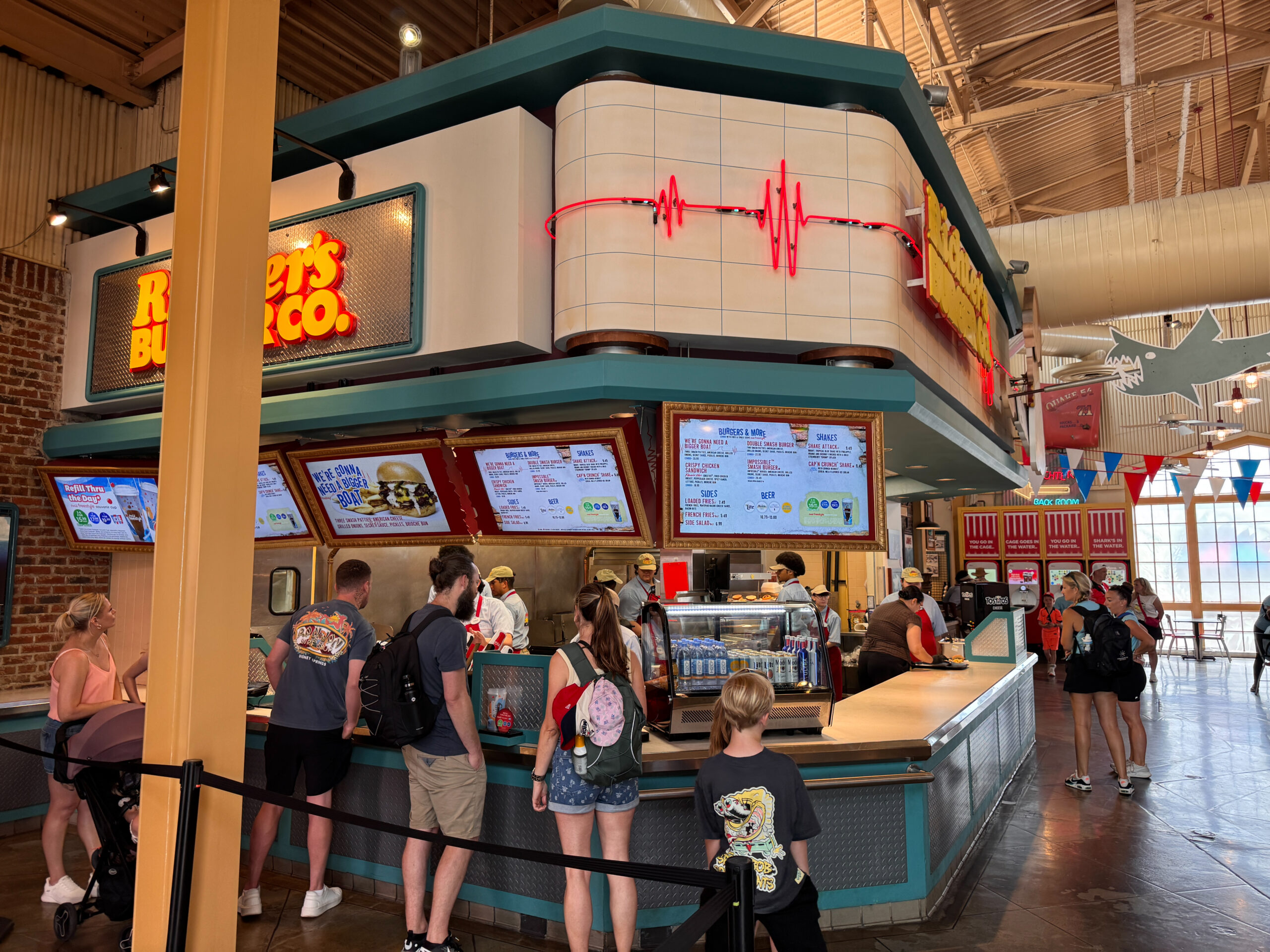 The San Francisco area of Universal Studios Florida has been transformed into "Little Amity," a small temporary Jaws land for the summer.
