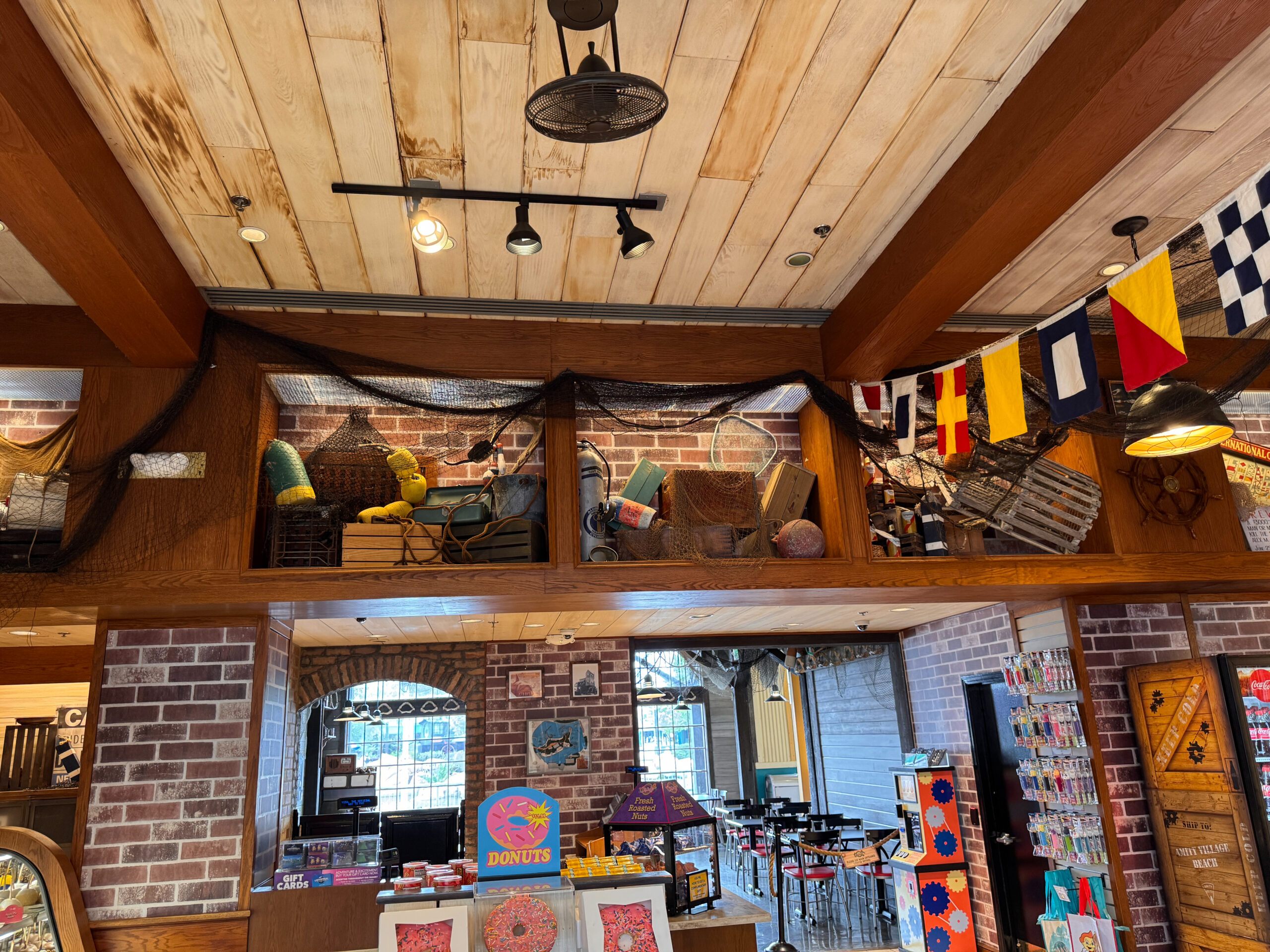 The San Francisco area of Universal Studios Florida has been transformed into "Little Amity," a small temporary Jaws land for the summer.