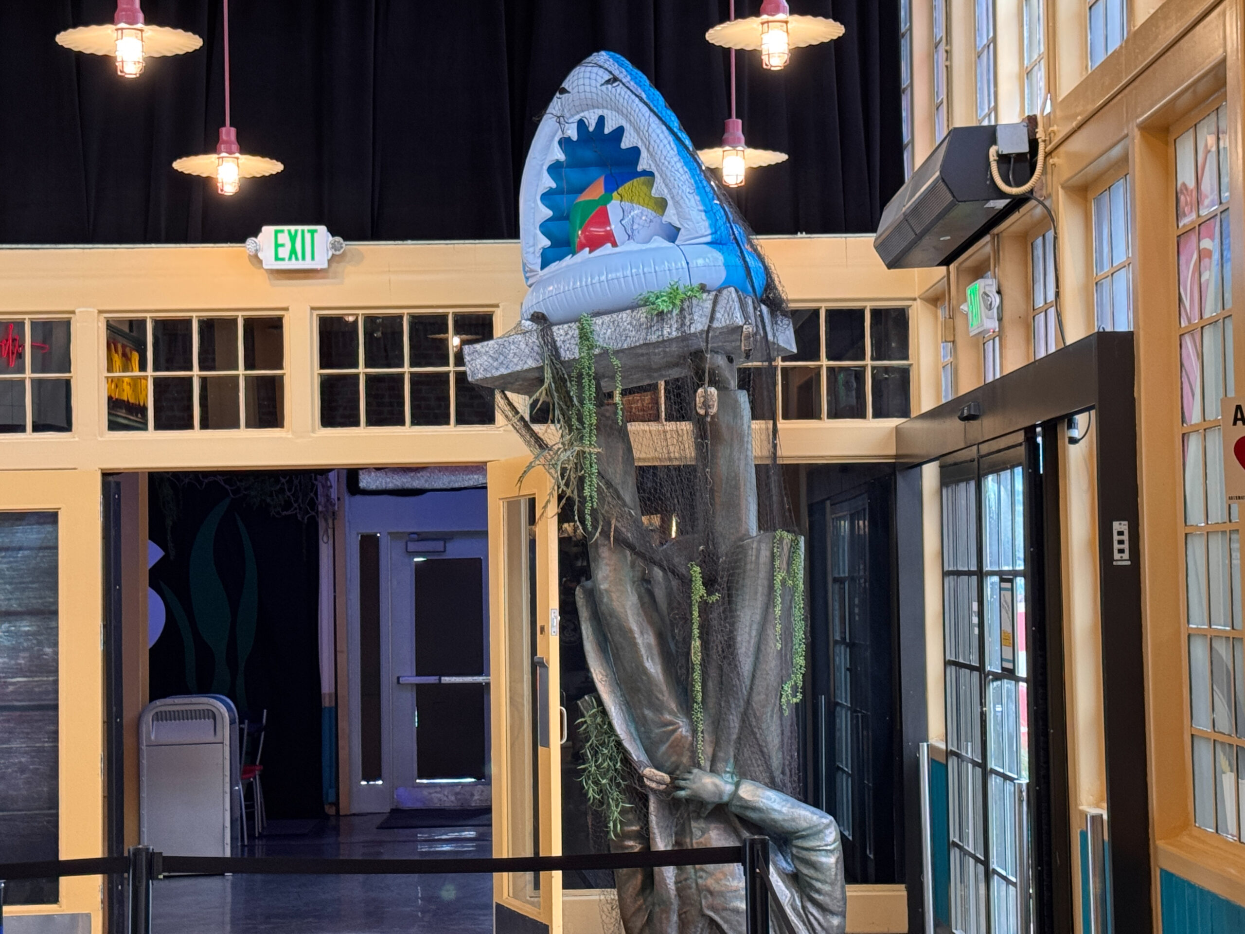 The San Francisco area of Universal Studios Florida has been transformed into "Little Amity," a small temporary Jaws land for the summer.