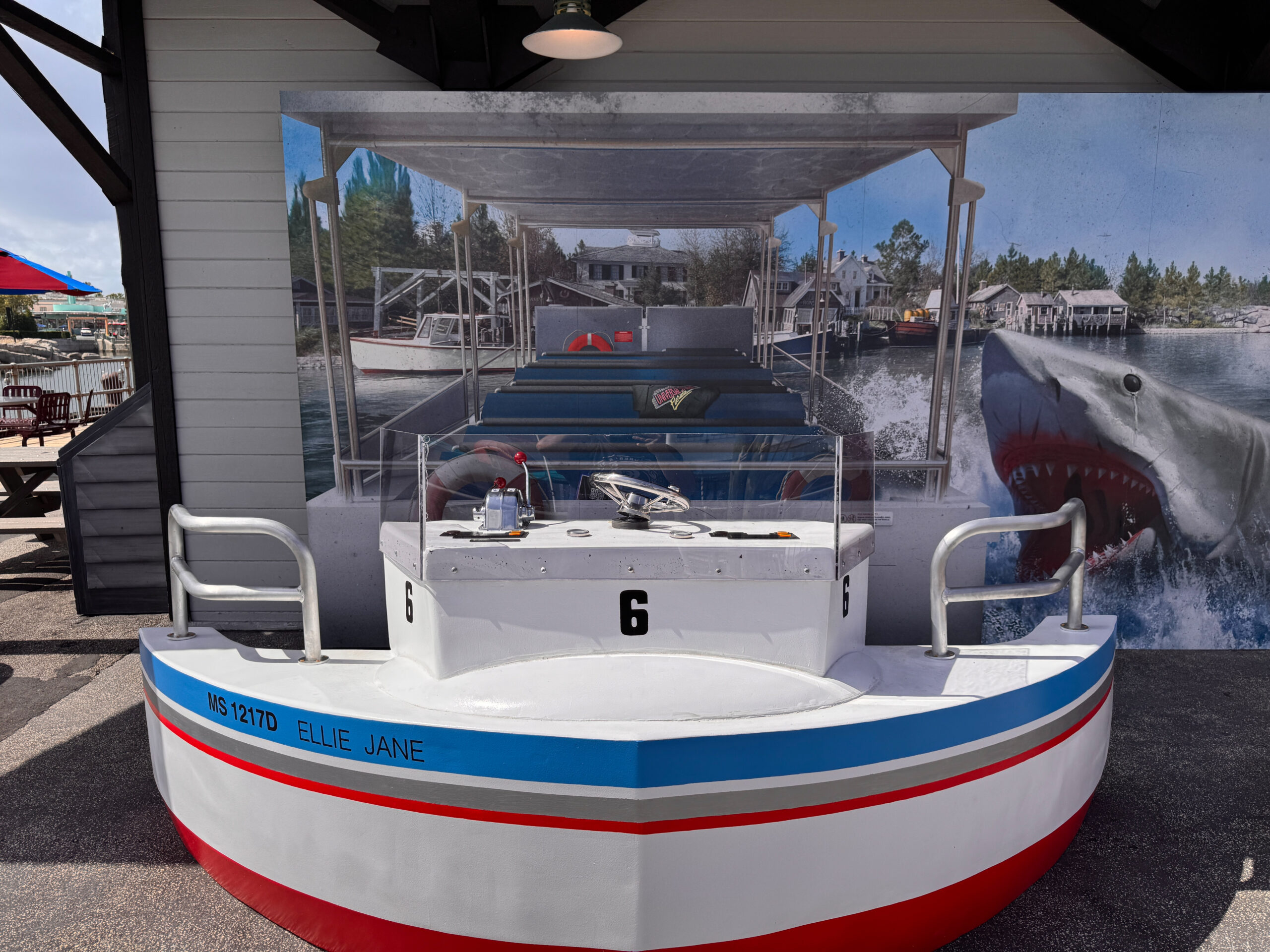 The San Francisco area of Universal Studios Florida has been transformed into "Little Amity," a small temporary Jaws land for the summer.