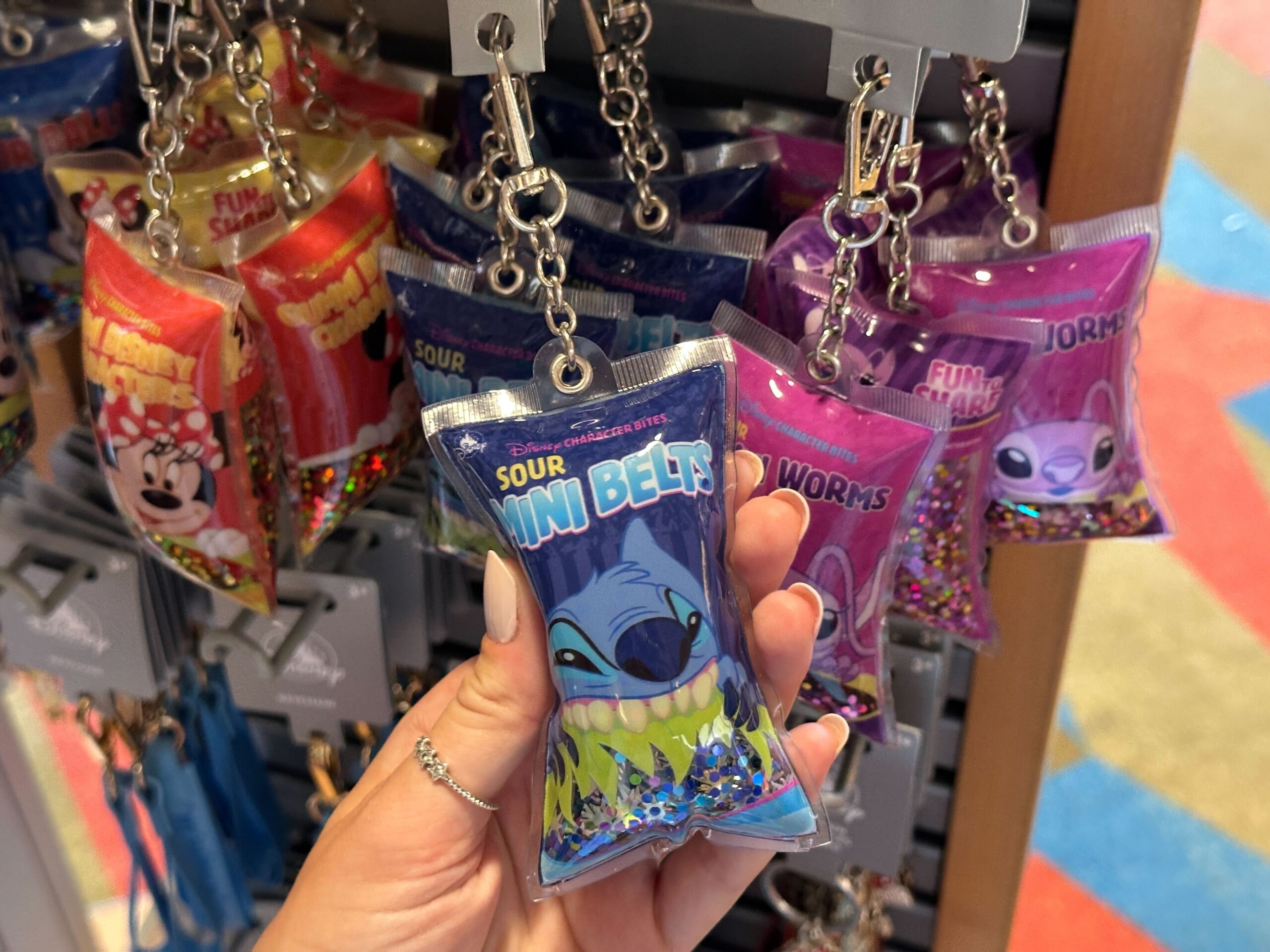 Sour Mini Belts Keychain.