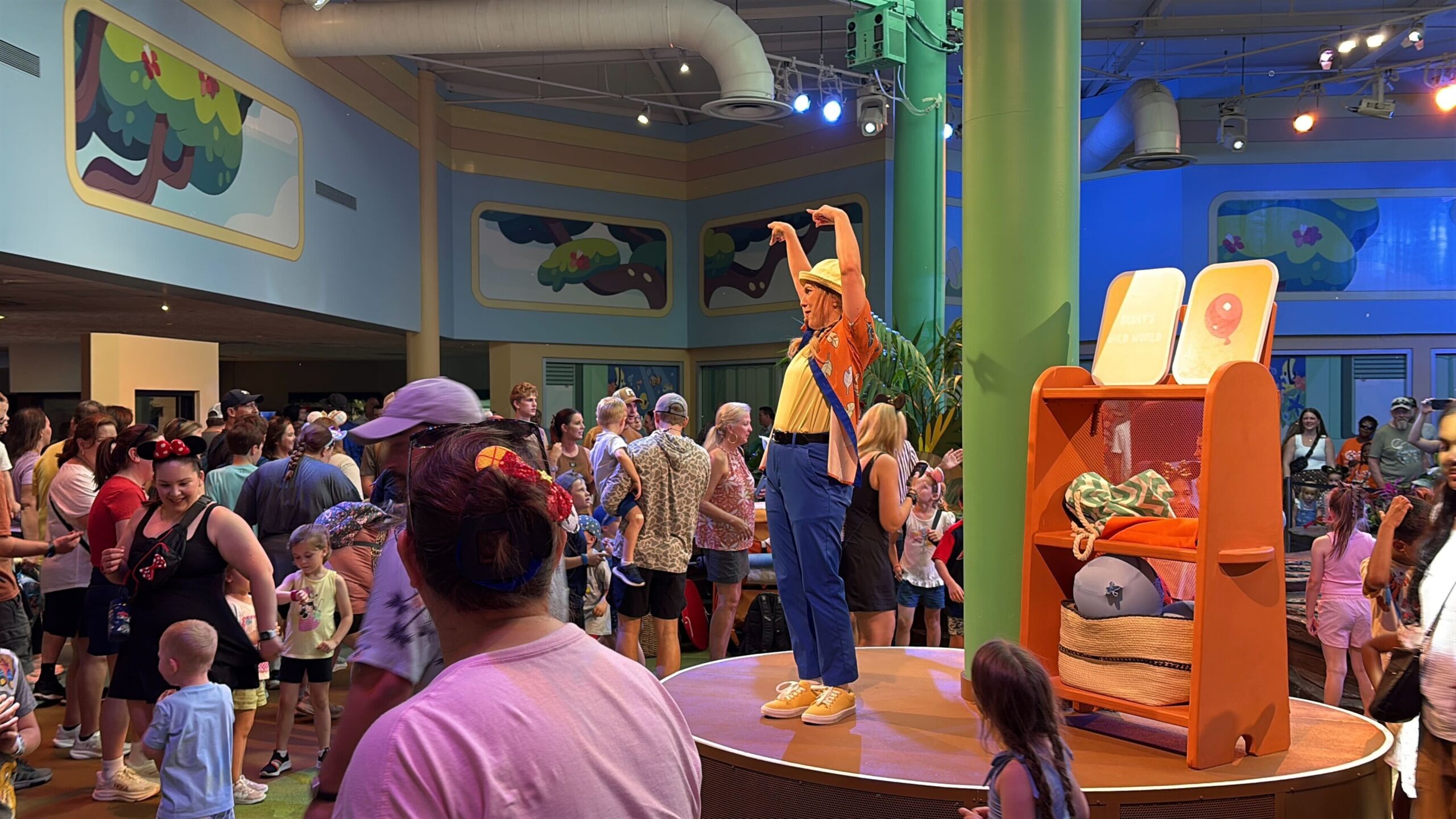 Full Play Experience With Bluey and Bingo at Bluey's Wild World in Disney's Animal Kingdom
