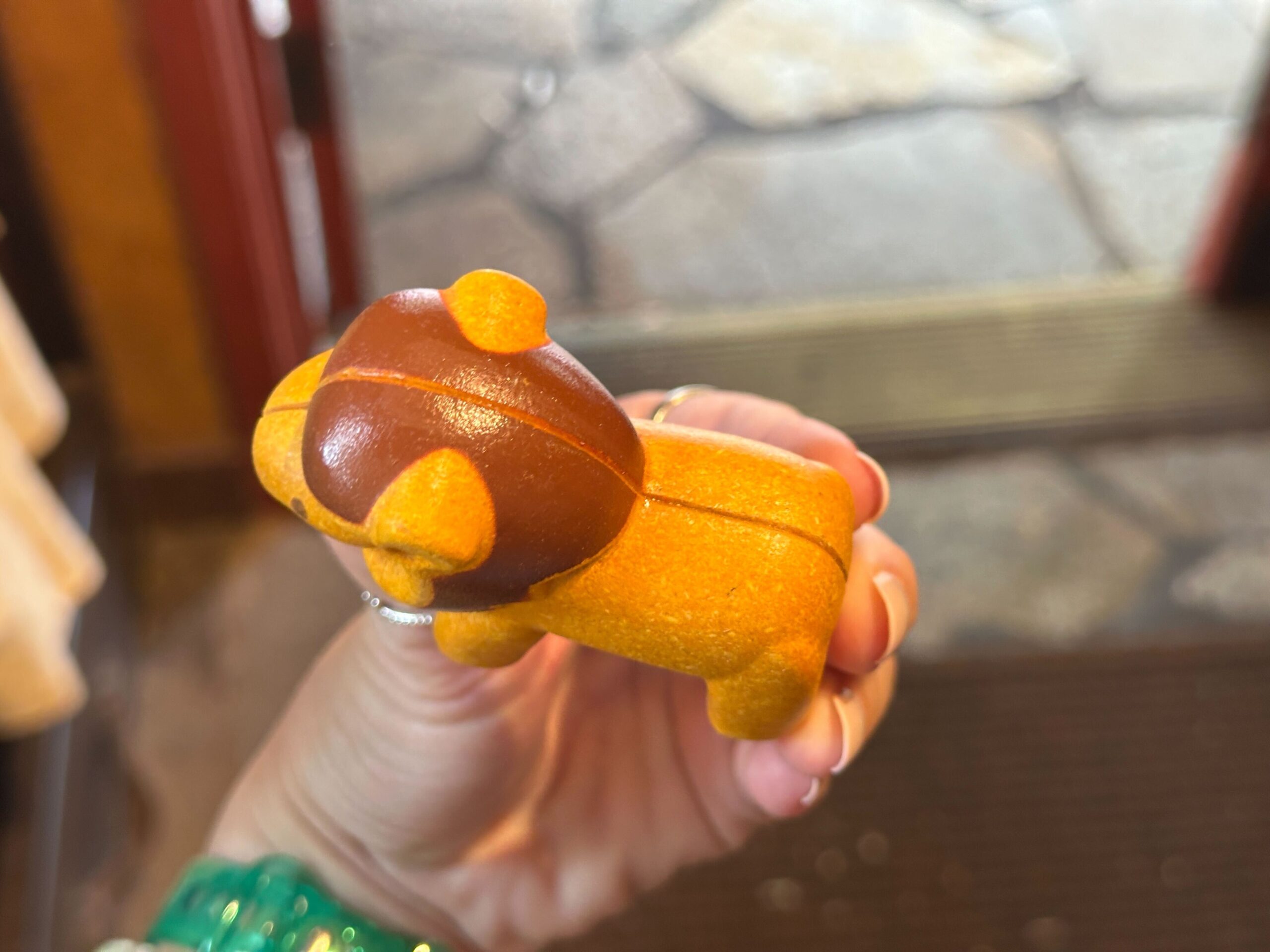 Sustainable animal lion figure.