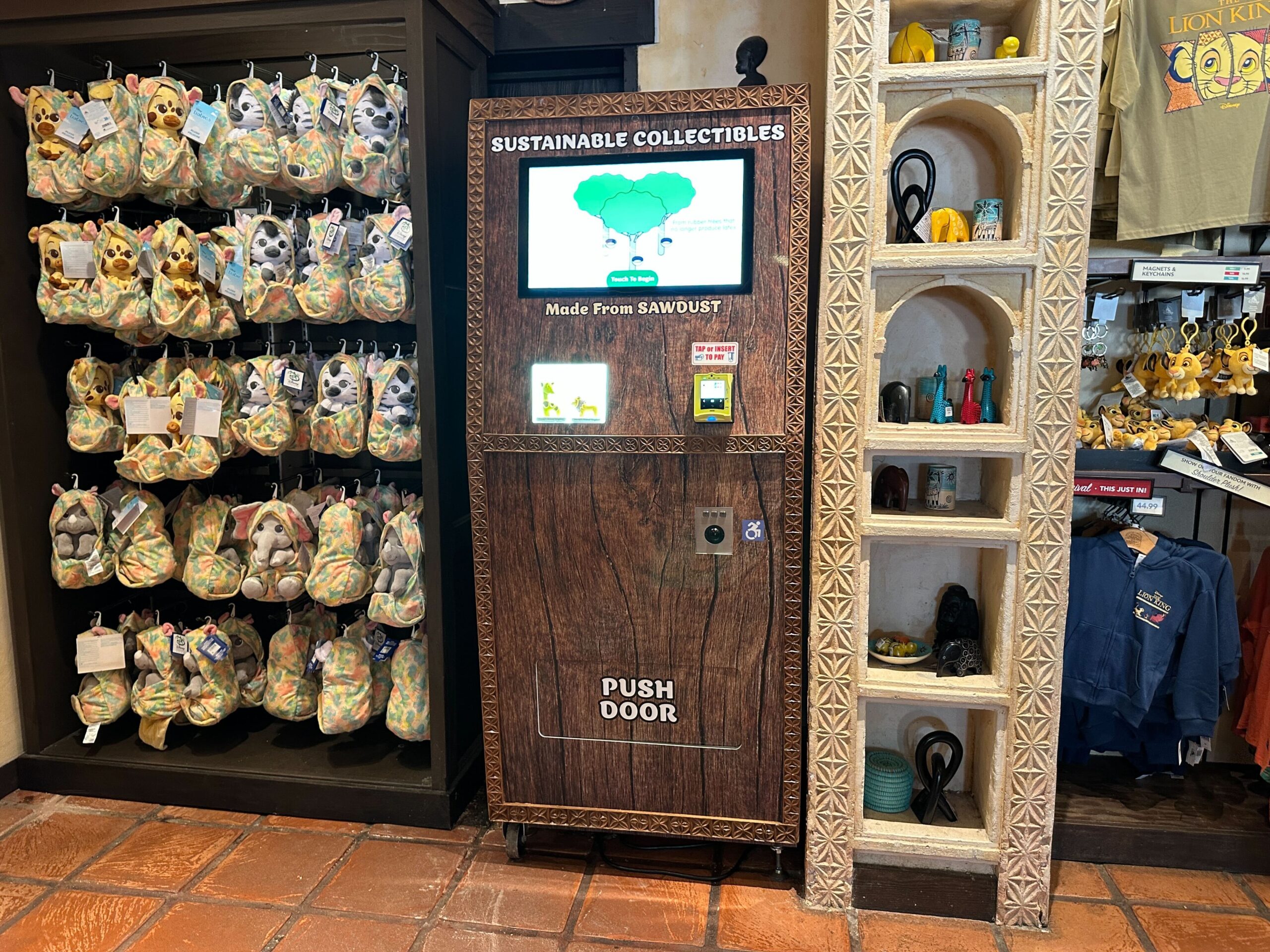 Sustainable Animal Figure Machine Installed at Disney's Animal