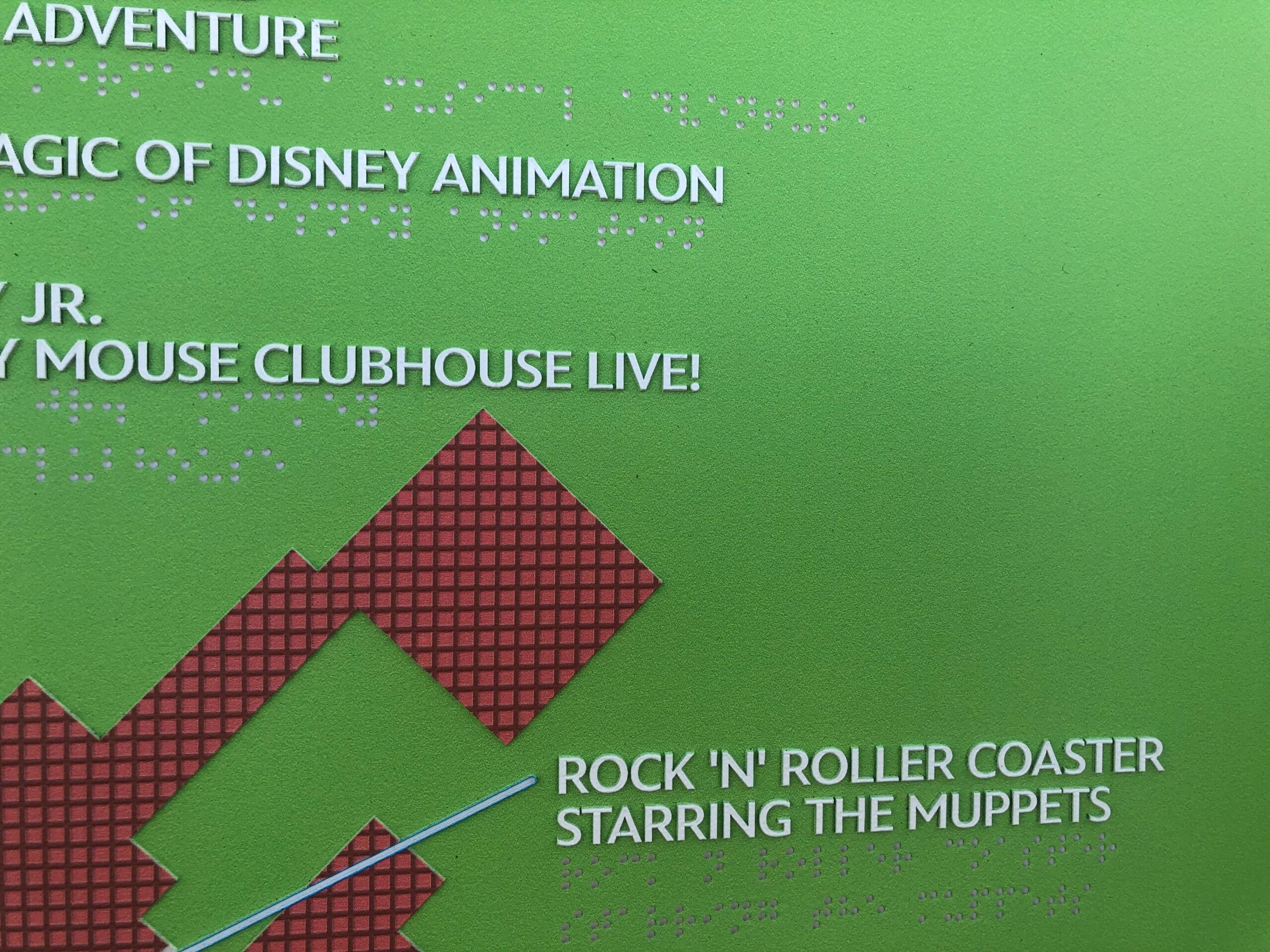The other major change is that the label for Rock 'N' Roller Coaster now says, "Starring the Muppets" instead of "Starring Aerosmith."