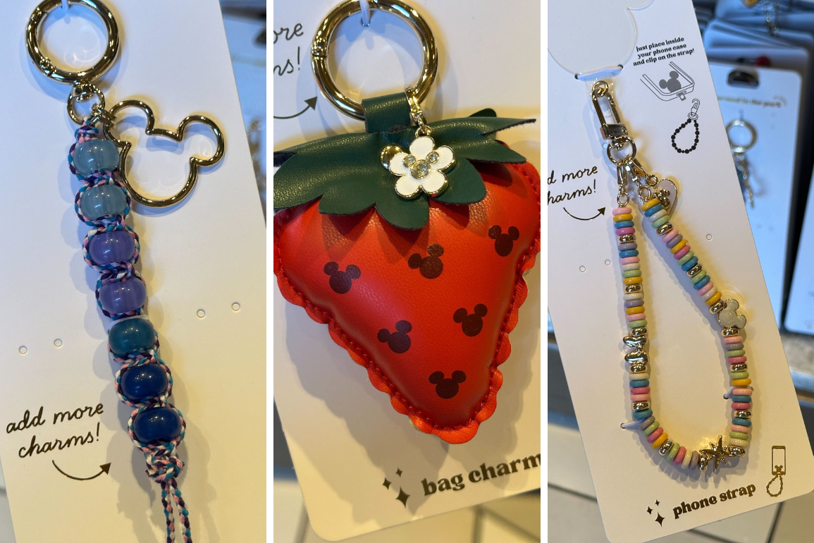 Charmed in the Park has released new phone straps and bag charms at Walt Disney World.
