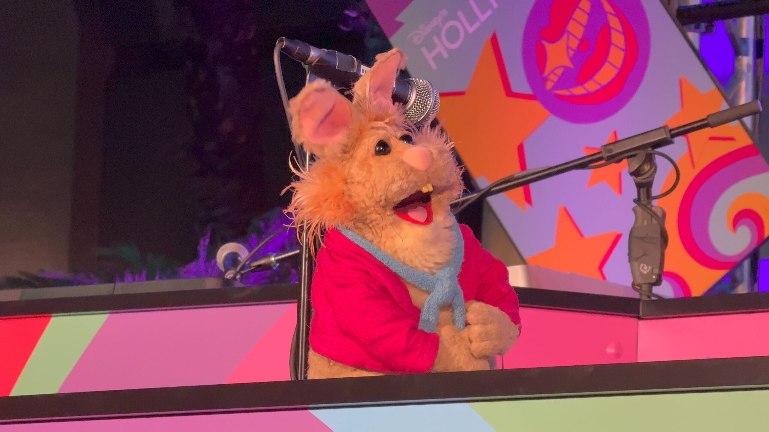 The Electric Mayhem & John Stamos Open Rock 'n' Roller Coaster Starring The Muppets