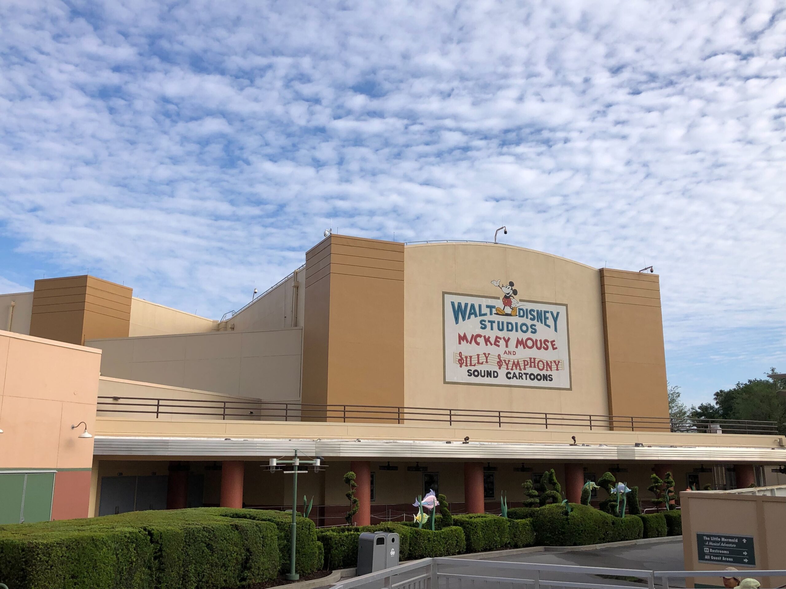 Walt Disney Studios Billboard & Little Mermaid at Disney's Hollywood Studios Complete