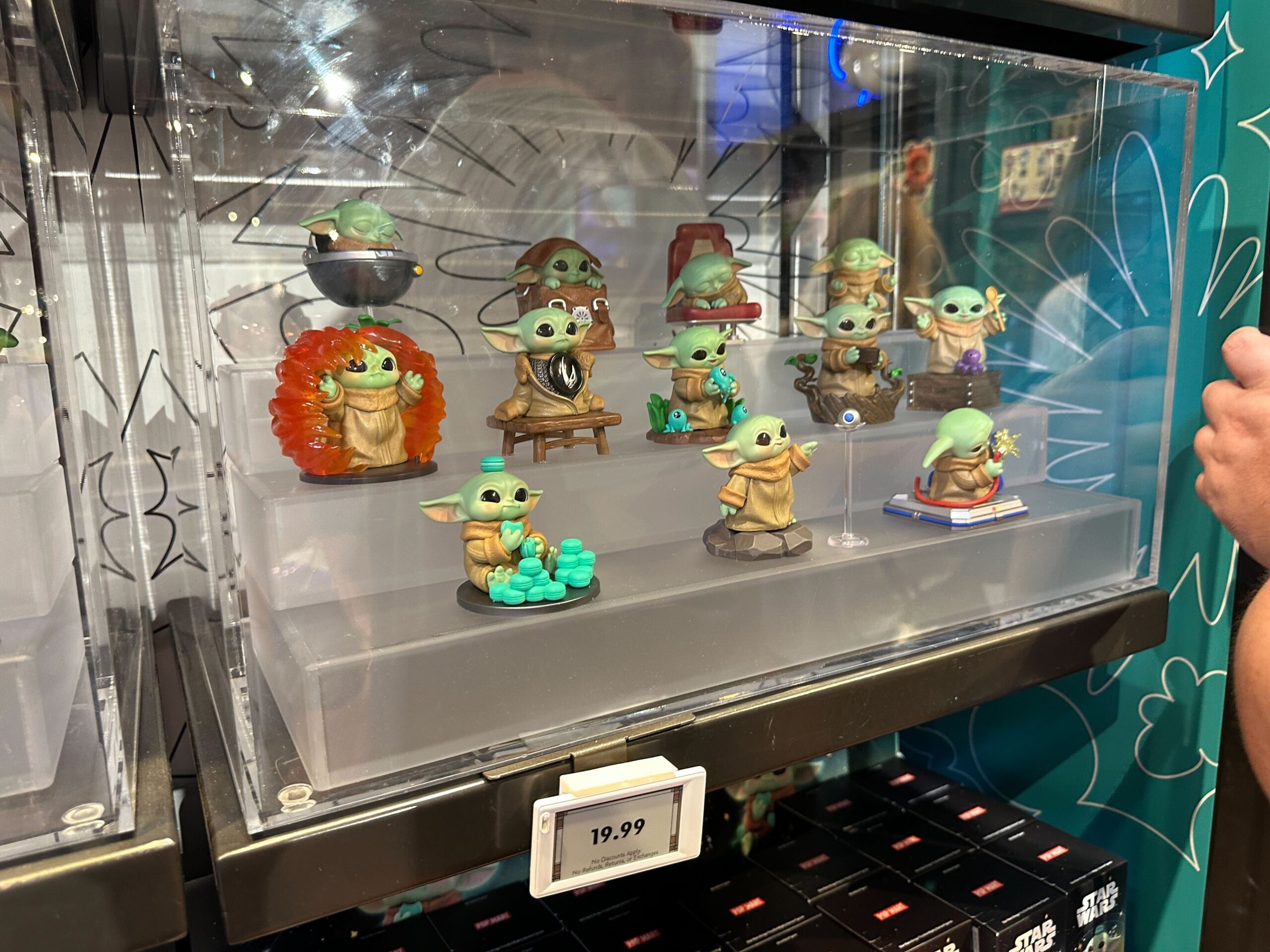 Grogu 'Tiny But Mighty' Mystery Box figures.
