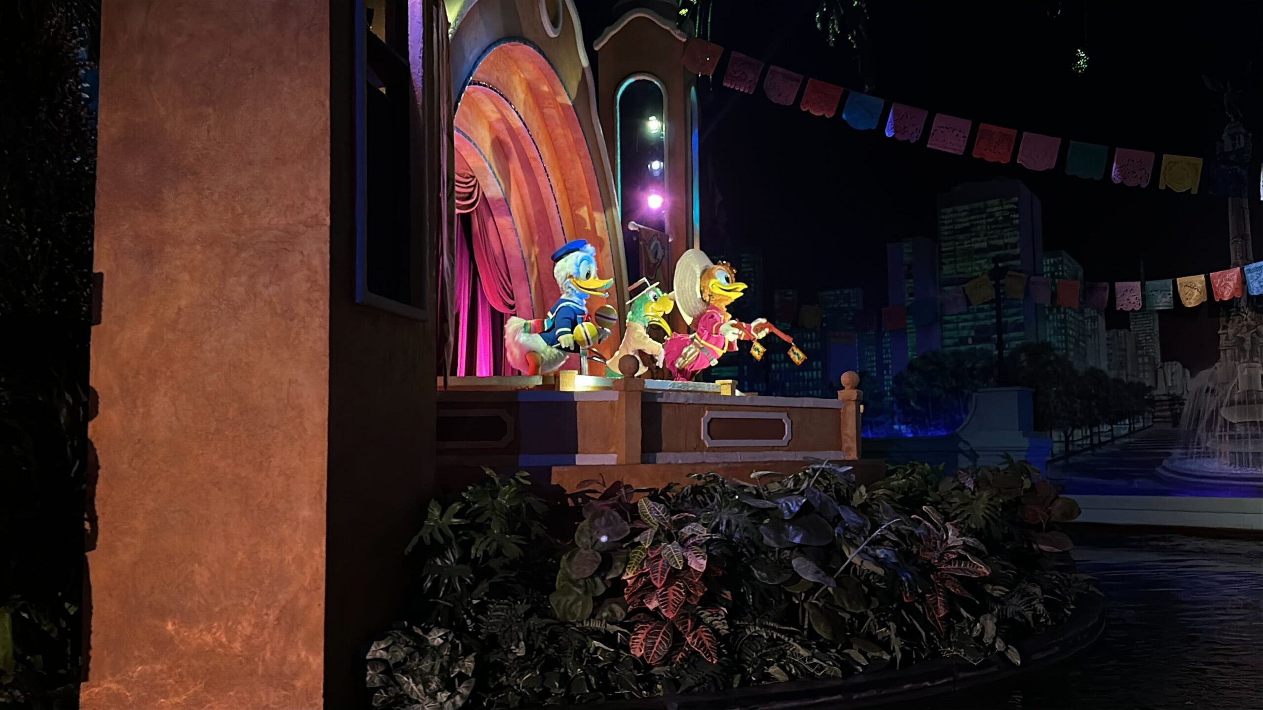 Three Caballeros animatronics.