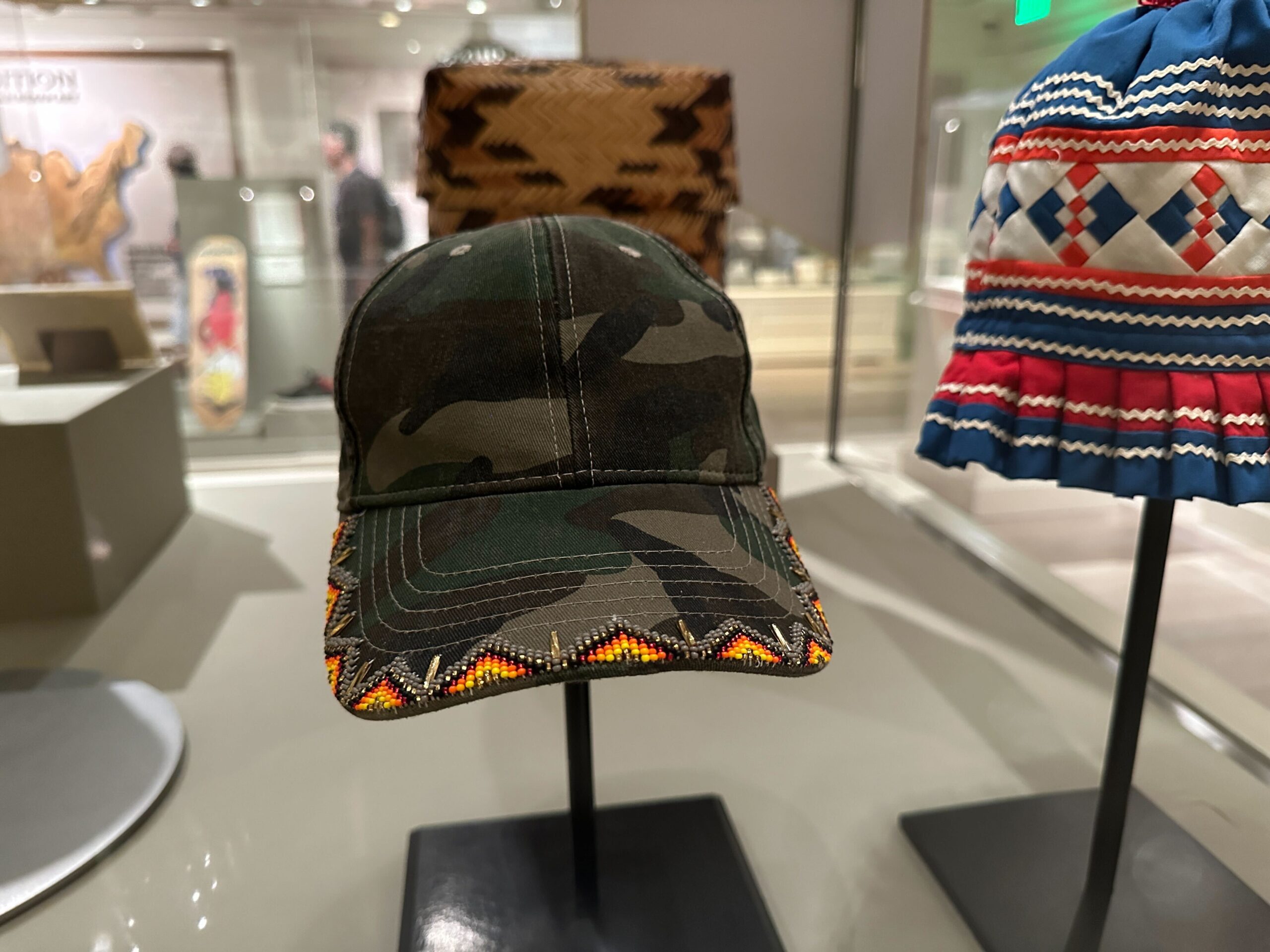 A new group of artifacts is on display in the American Heritage Gallery at EPCOT. The gallery, located inside The American Adventure pavilion, showcases American Indian art from Native communities across the U.S.A.