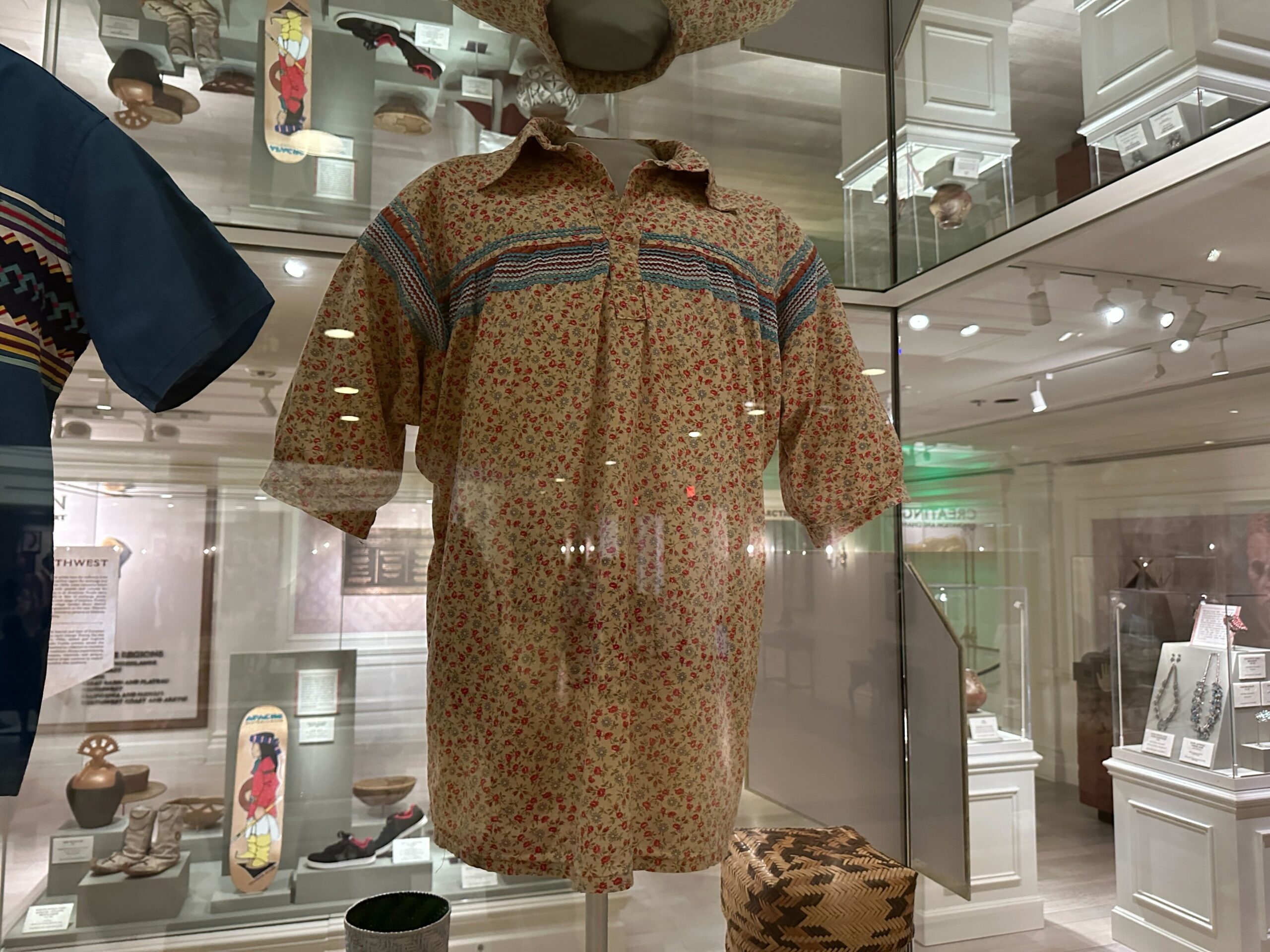 A new group of artifacts is on display in the American Heritage Gallery at EPCOT. The gallery, located inside The American Adventure pavilion, showcases American Indian art from Native communities across the U.S.A.