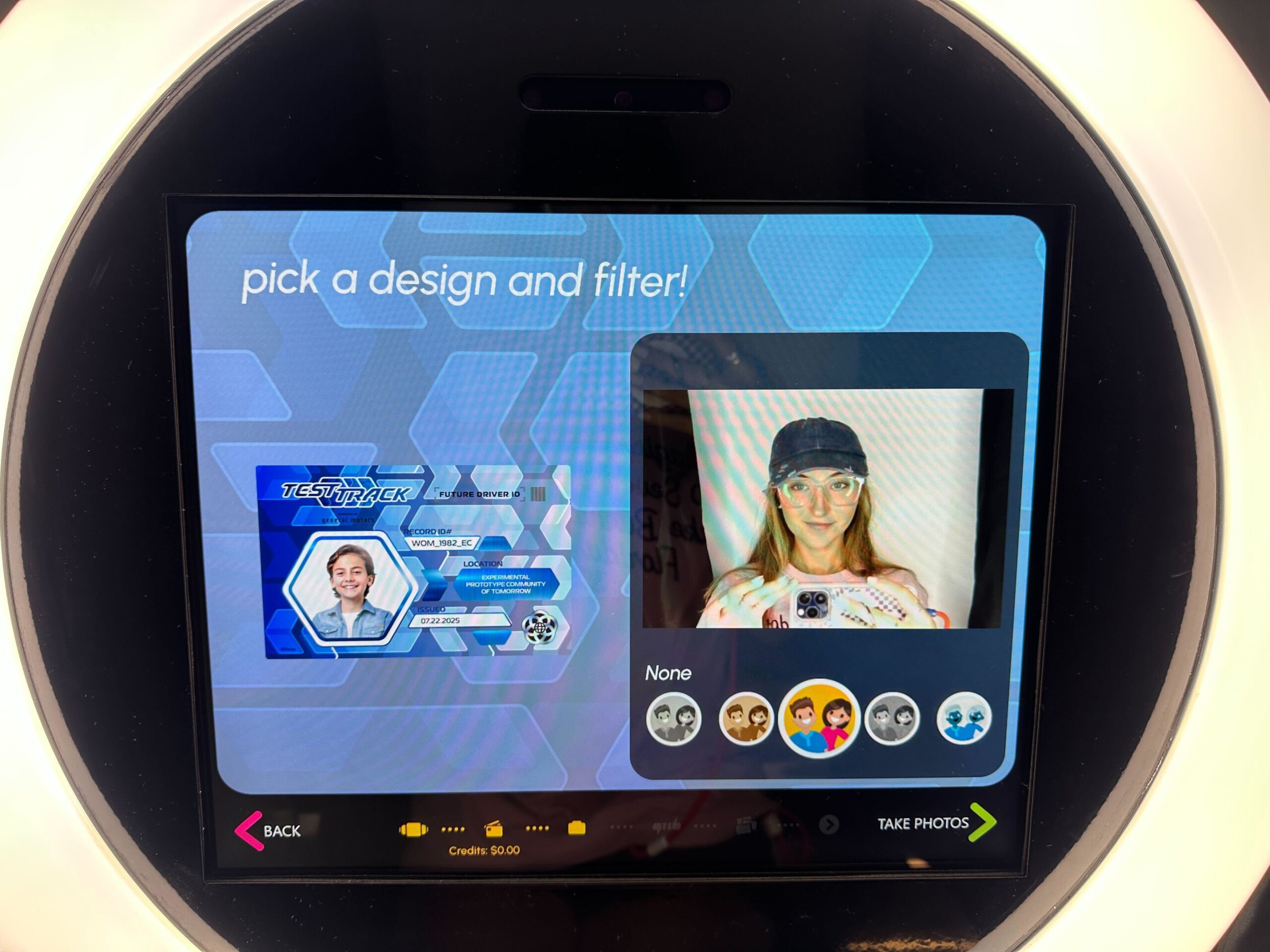 Guests can now get a custom Test Track driver's license in the ride's gift shop at EPCOT.