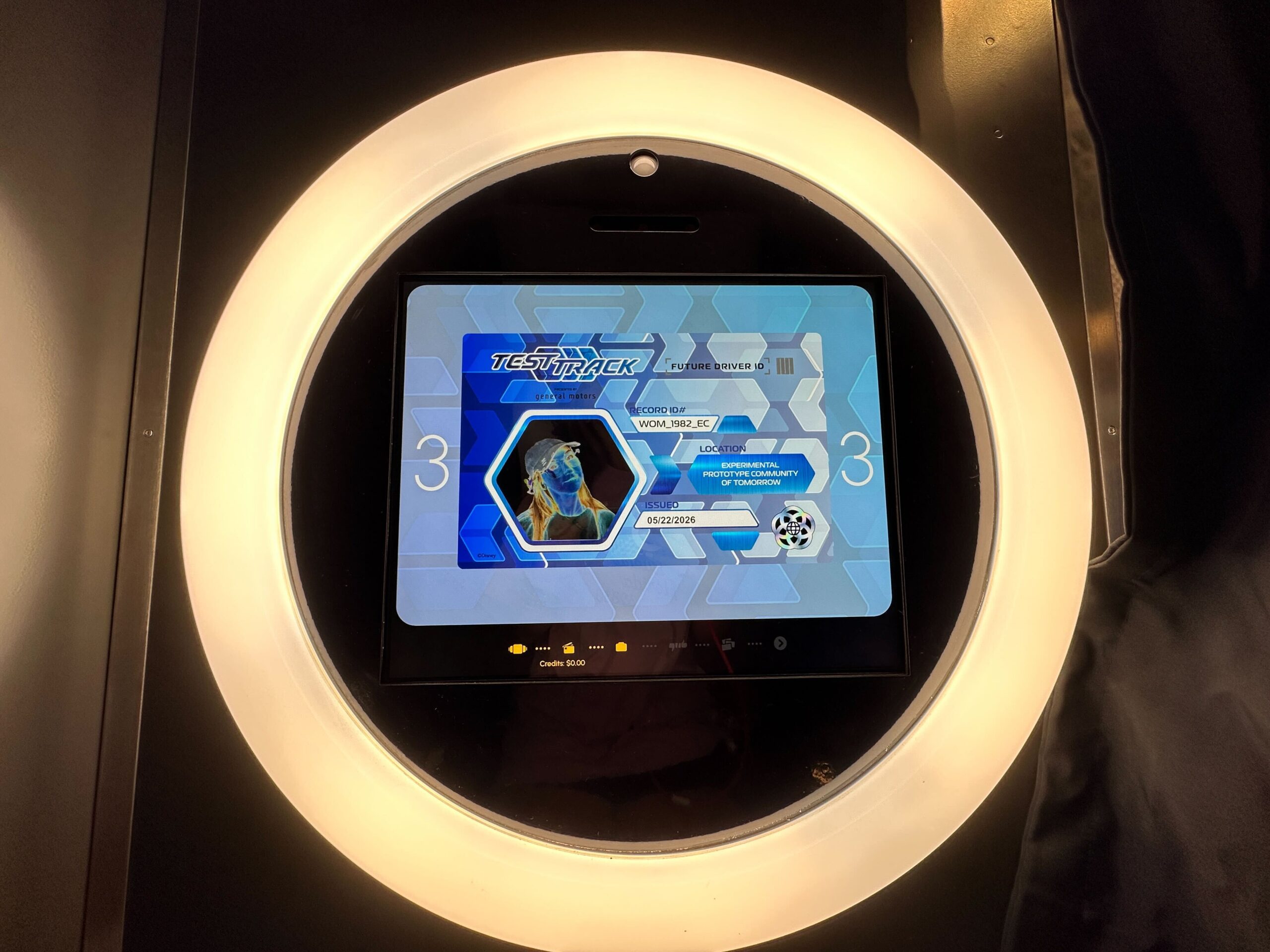 Guests can now get a custom Test Track driver's license in the ride's gift shop at EPCOT.