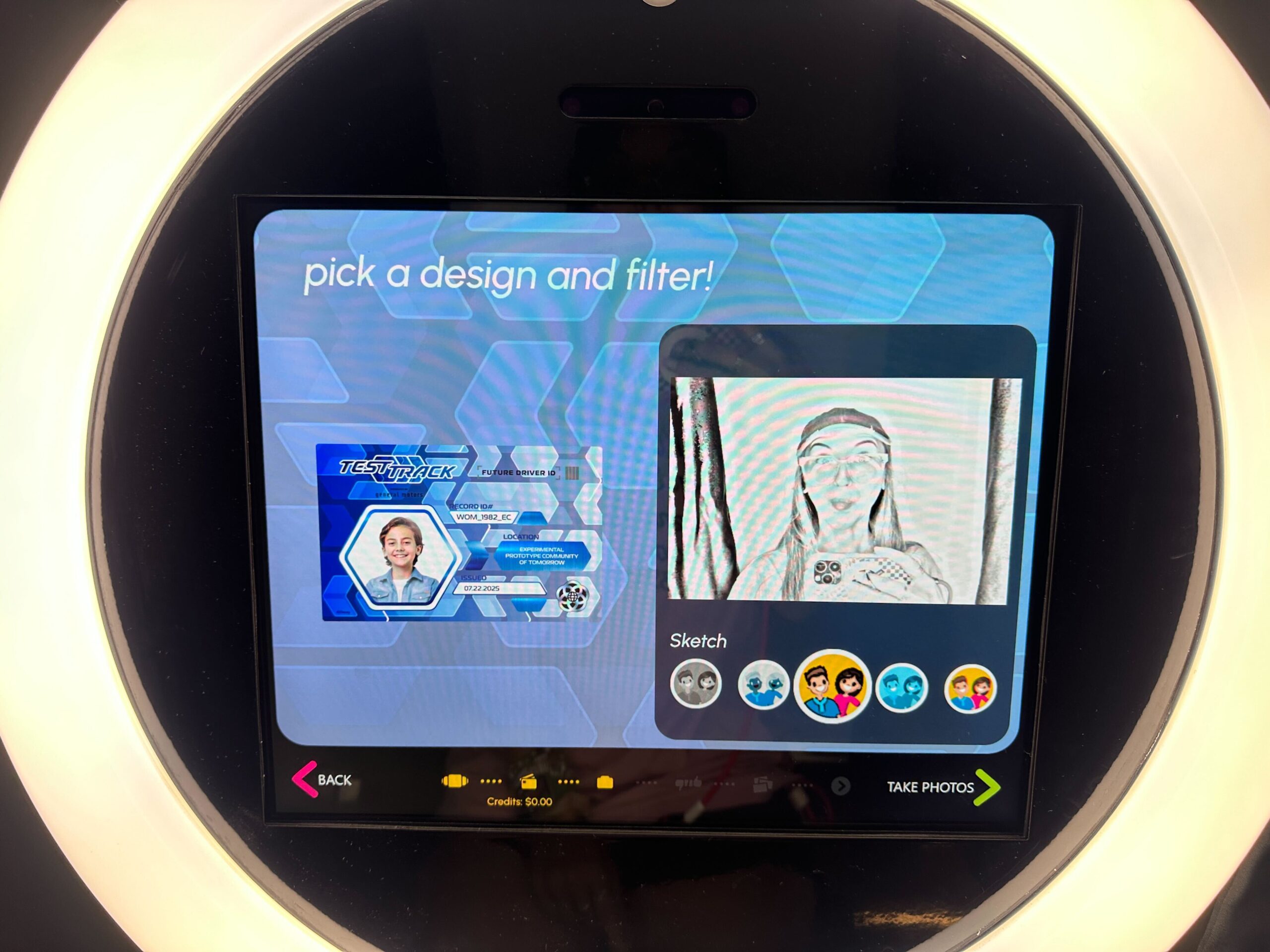 Guests can now get a custom Test Track driver's license in the ride's gift shop at EPCOT.