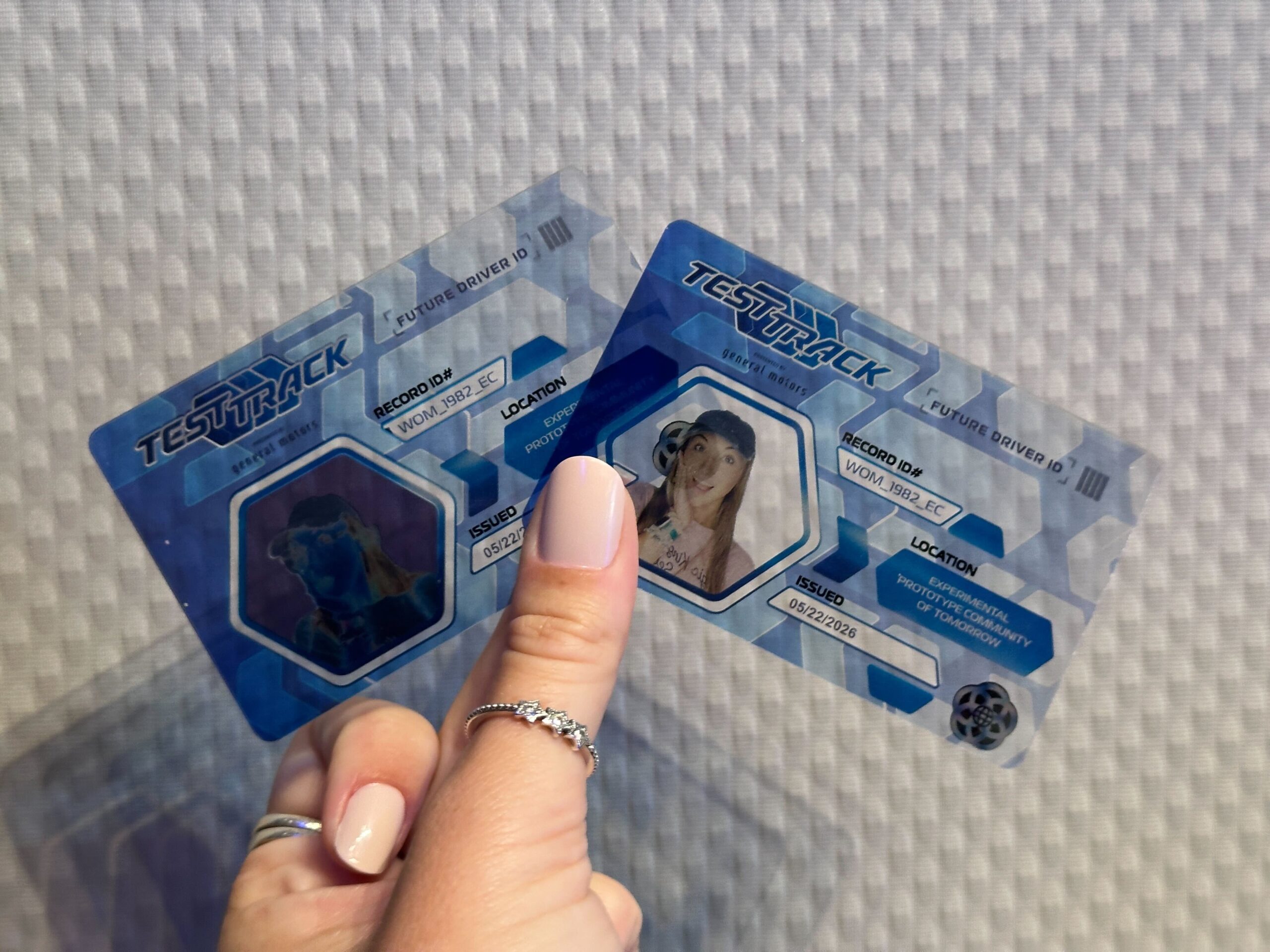 Guests can now get a custom Test Track driver's license in the ride's gift shop at EPCOT.