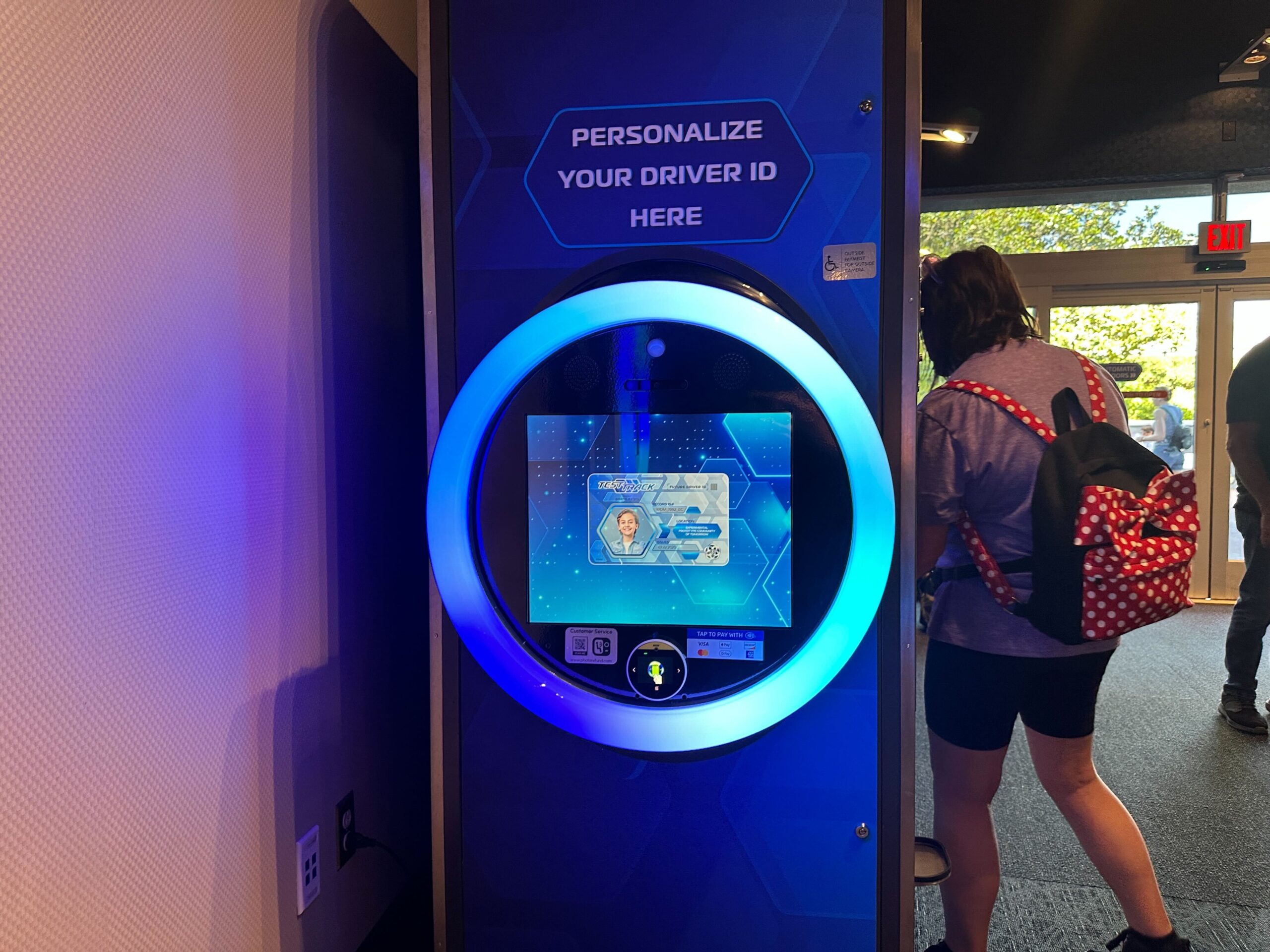 Guests can now get a custom Test Track driver's license in the ride's gift shop at EPCOT.