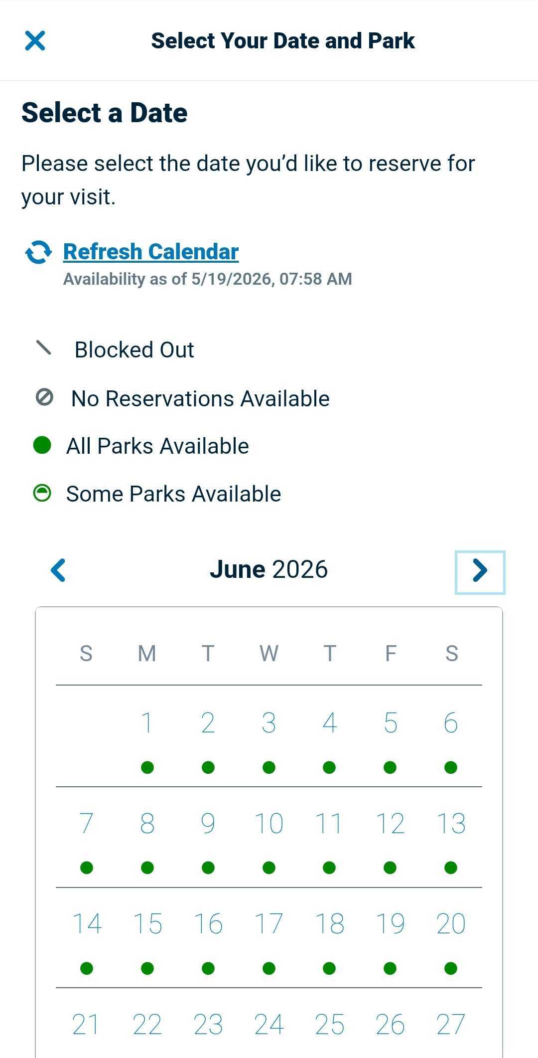 Walt Disney World now allows guests, including Annual Passholders, to book their theme park reservations directly in the My Disney Experience app.
