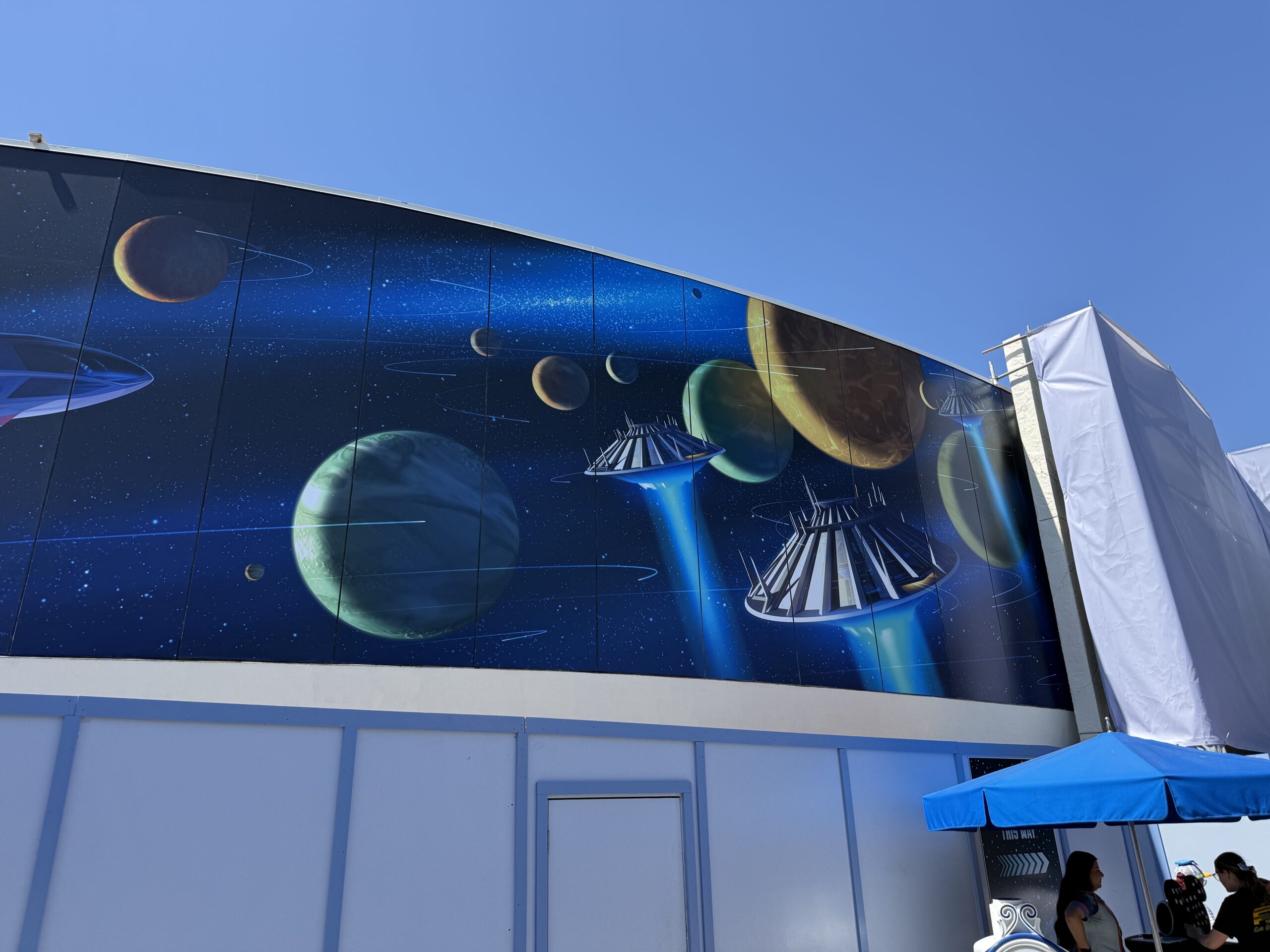 Retro Tomorrowland Colors Return to Disneyland Following Fresh Paint Work on Buzz Lightyear Astro Blasters
