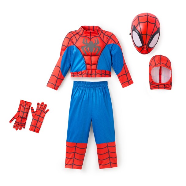 A new Spider-Man costume specifically themed to the hit Disney+ kids series, Spidey and His Amazing Friends, is now available online from the Disney Store.