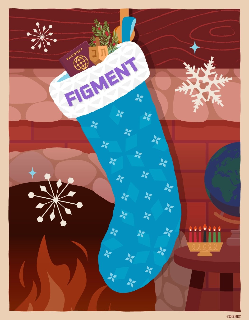 Disney will soon share details of the 2026 EPCOT International Festival of the Holidays, according to the latest stocking artwork posted on social media.