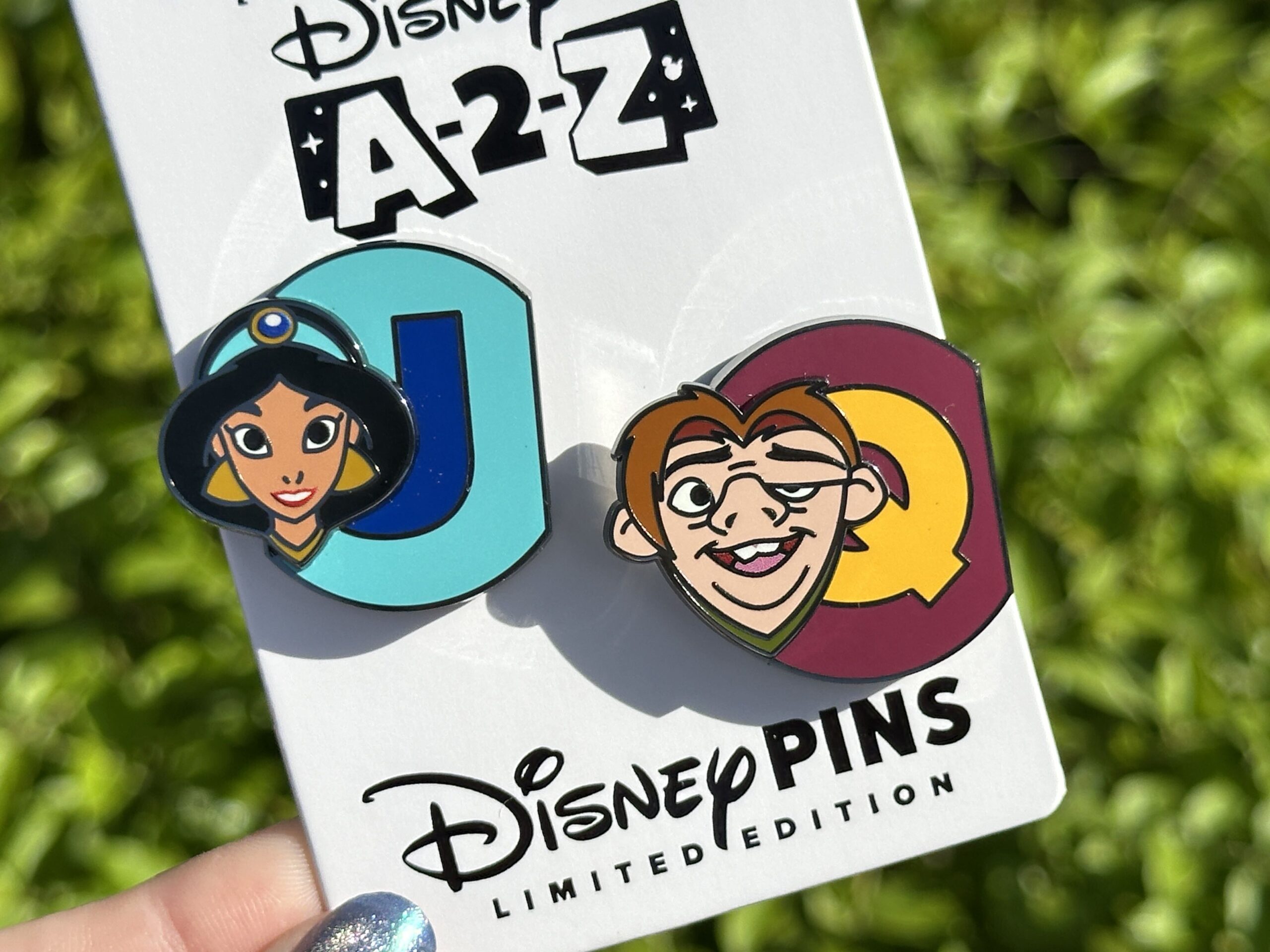 Fresh pin arrivals at Walt Disney World Resort this week highlight a new batch of A-2-Z pins