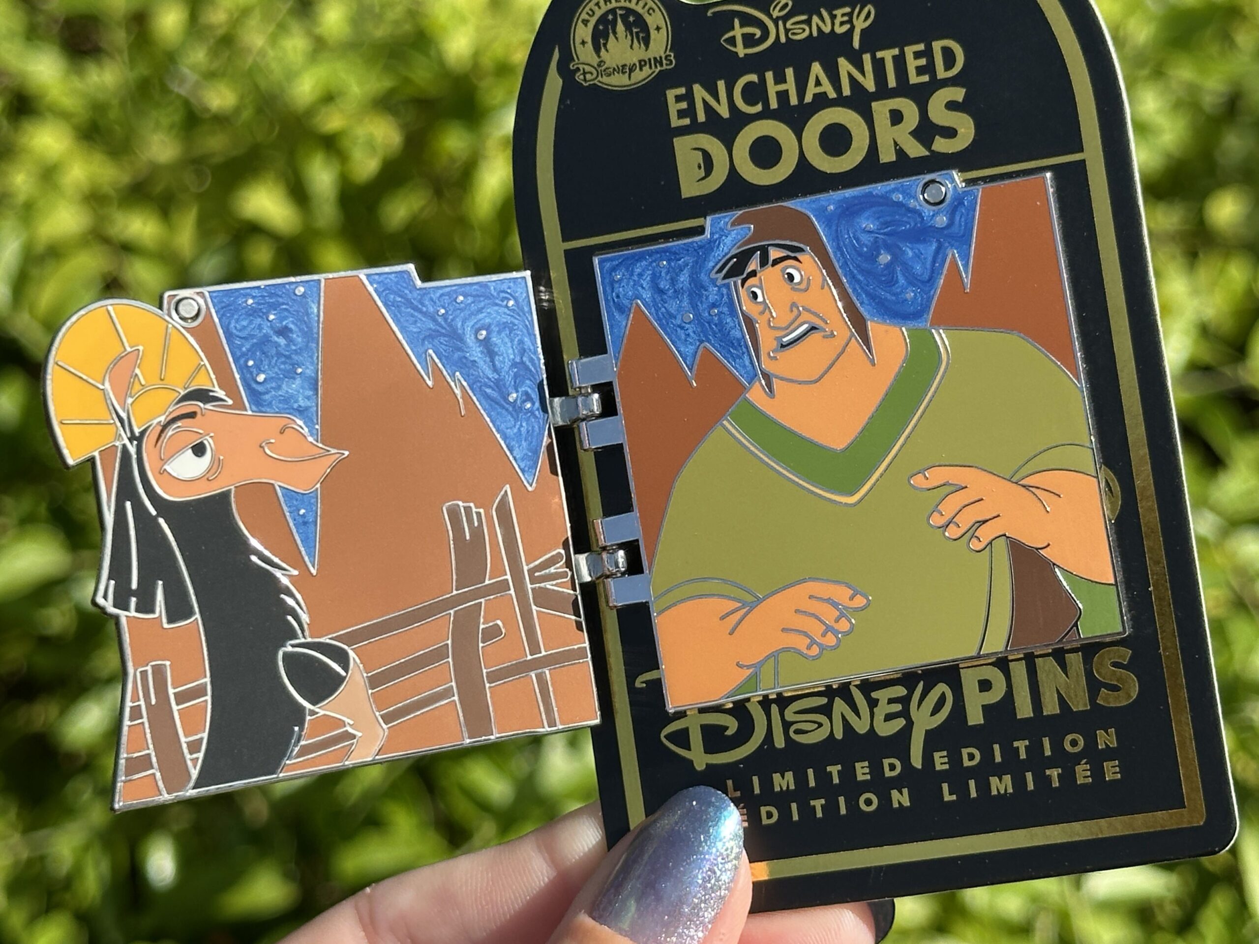 Fresh pin arrivals at Walt Disney World Resort this week highlight The Emperor's New Groove