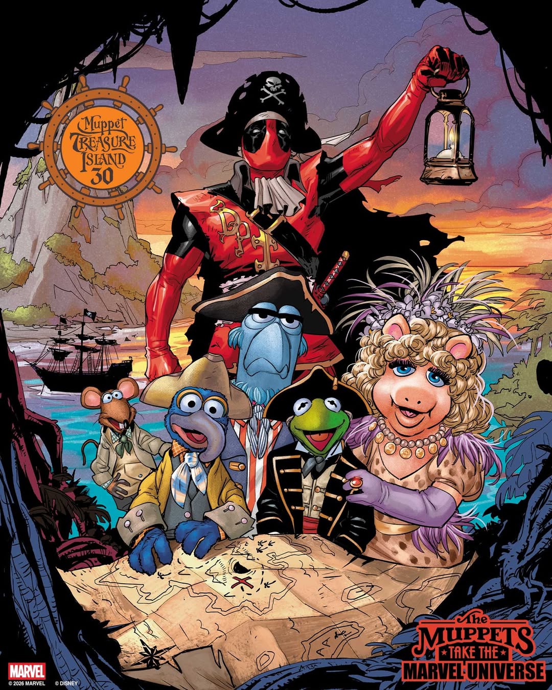 Marvel Comics has announced The Muppets Take the Marvel Universe #1, a new crossover one-shot celebrating the 50th anniversary of The Muppet Show.