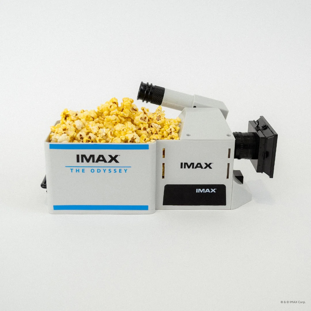 $50 IMAX Film Camera Popcorn Bucket Sells Out Within Hours