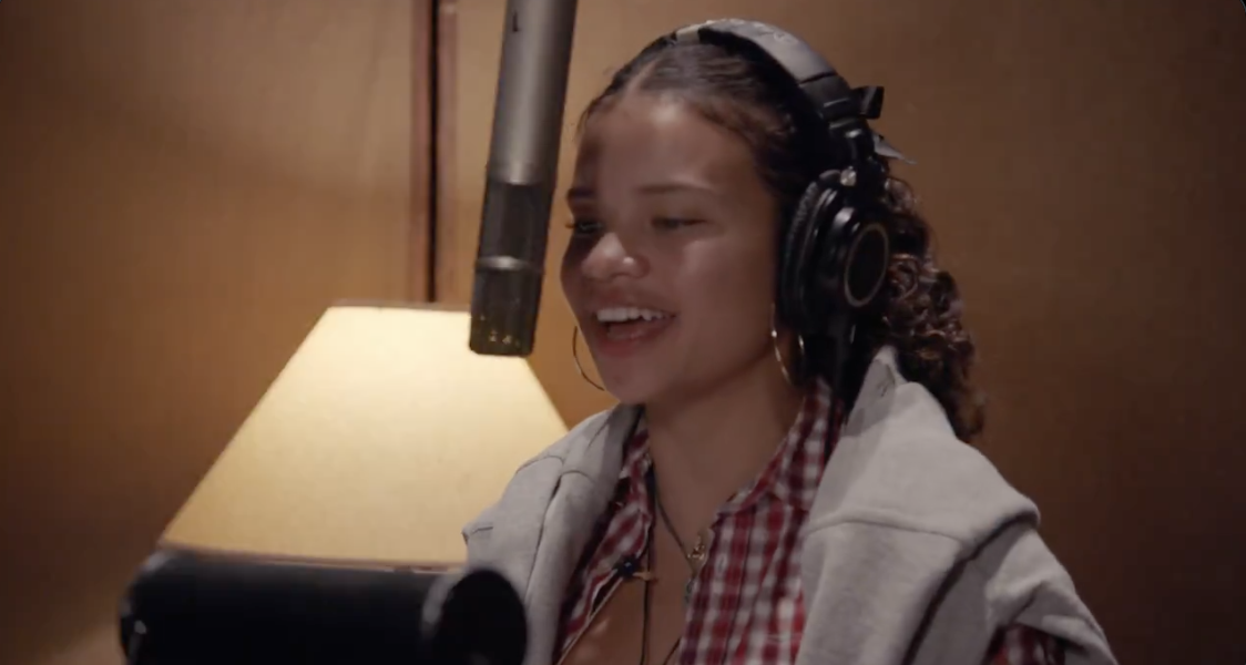 Songwriter Lin-Manuel Miranda (Hamilton) said that finding someone to play Moana in the live action film was a "worldwide search." And director Tommy Kail (Hamilton) said of meeting Laga'aia that "it could only be her." Others from the original film, as well as the new one, also praised the young actress's work in production.
