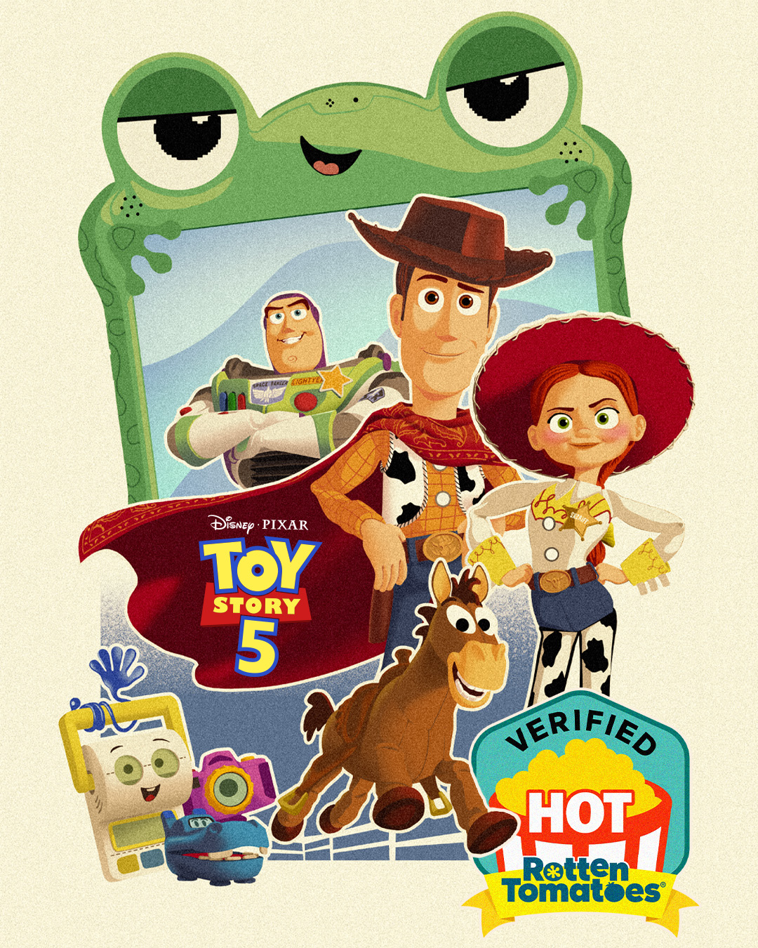 Disney and Pixar's Toy Story 5, which premiered in theaters yesterday, June 19, is currently rated “Fresh” by critics and “Verified Hot” by audiences on Rotten Tomatoes.