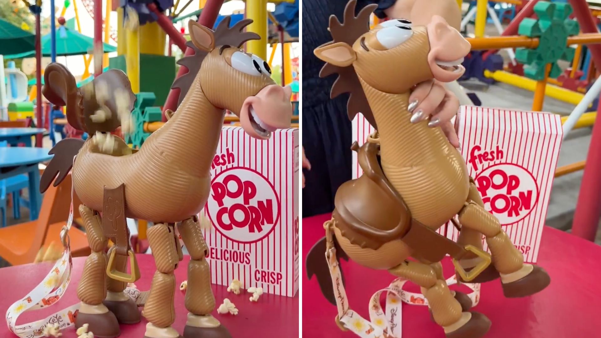 'Toy Story' Bullseye Popcorn Bucket Coming to Disneyland Resort and Walt Disney World