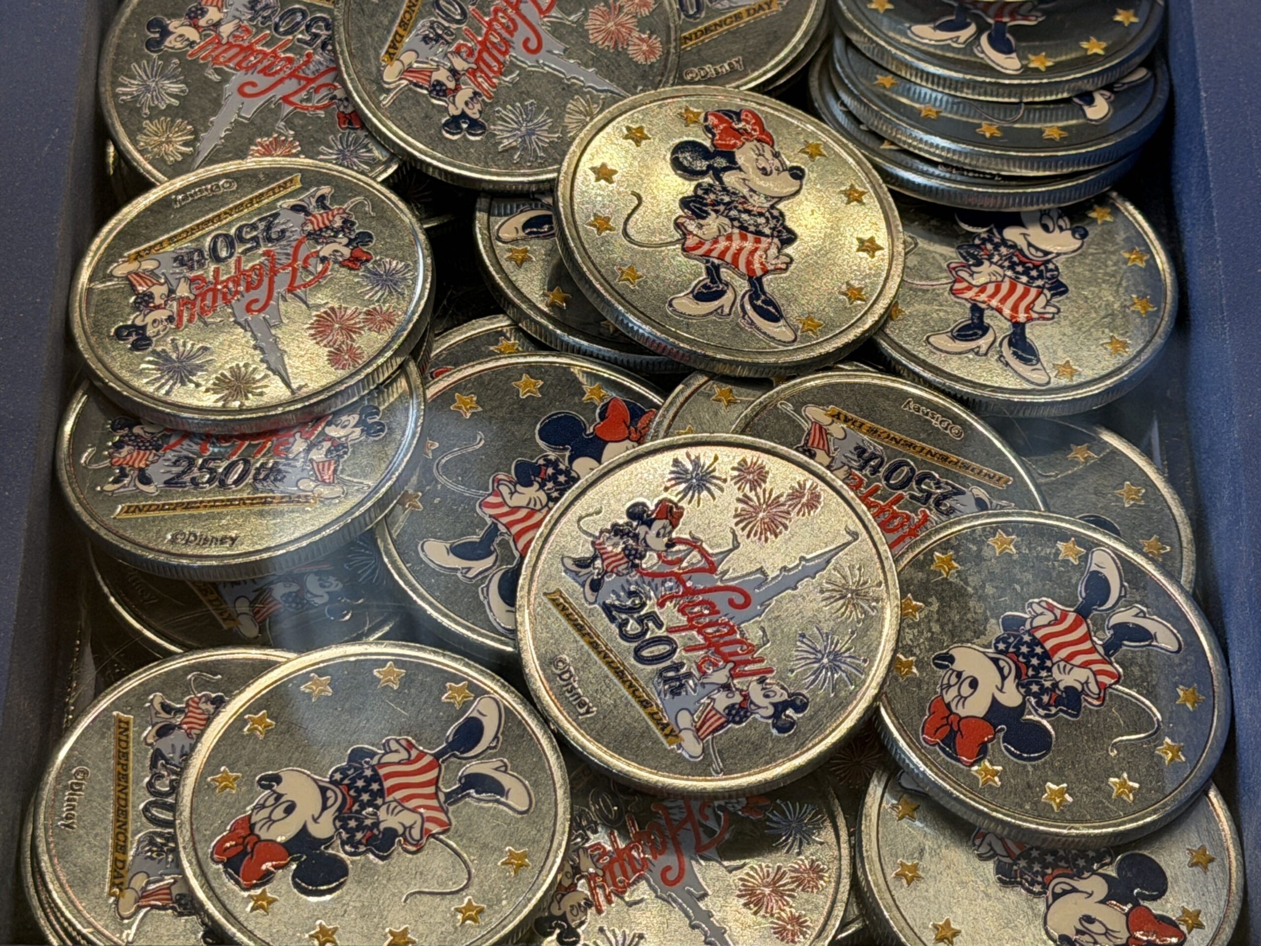 Disneyland Resort has two new patriotic collectible medallions for the 250th birthday of America this summer.
