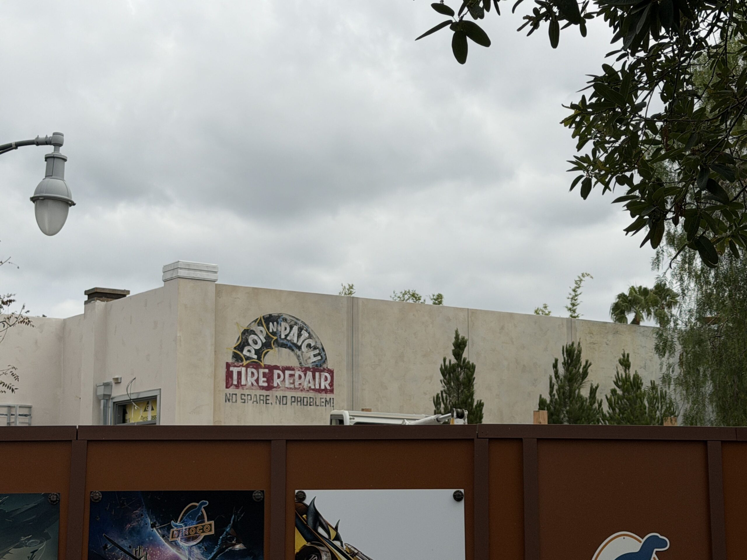 The restrooms in Avengers Campus are being added as part of a major expansion to the Disney California Adventure land. The Cars theming is a recent addition.