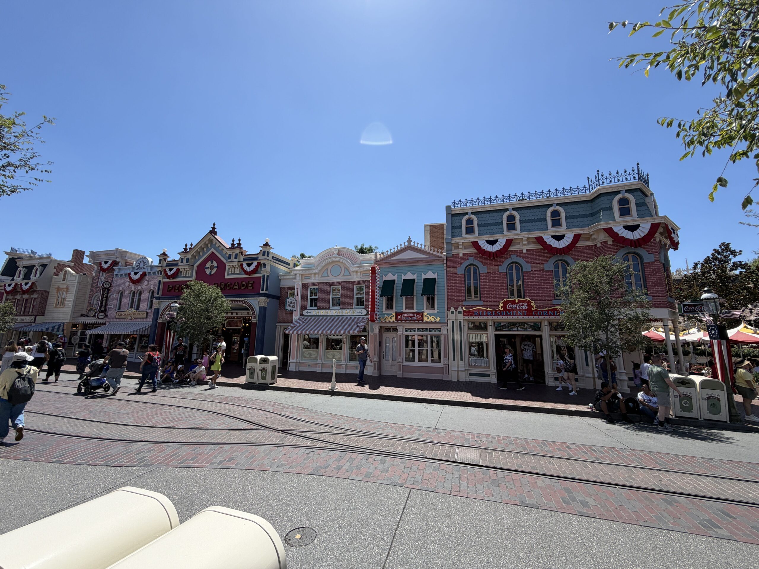 Main Street, U.S.A. Scrim Removed - June 16, 2026