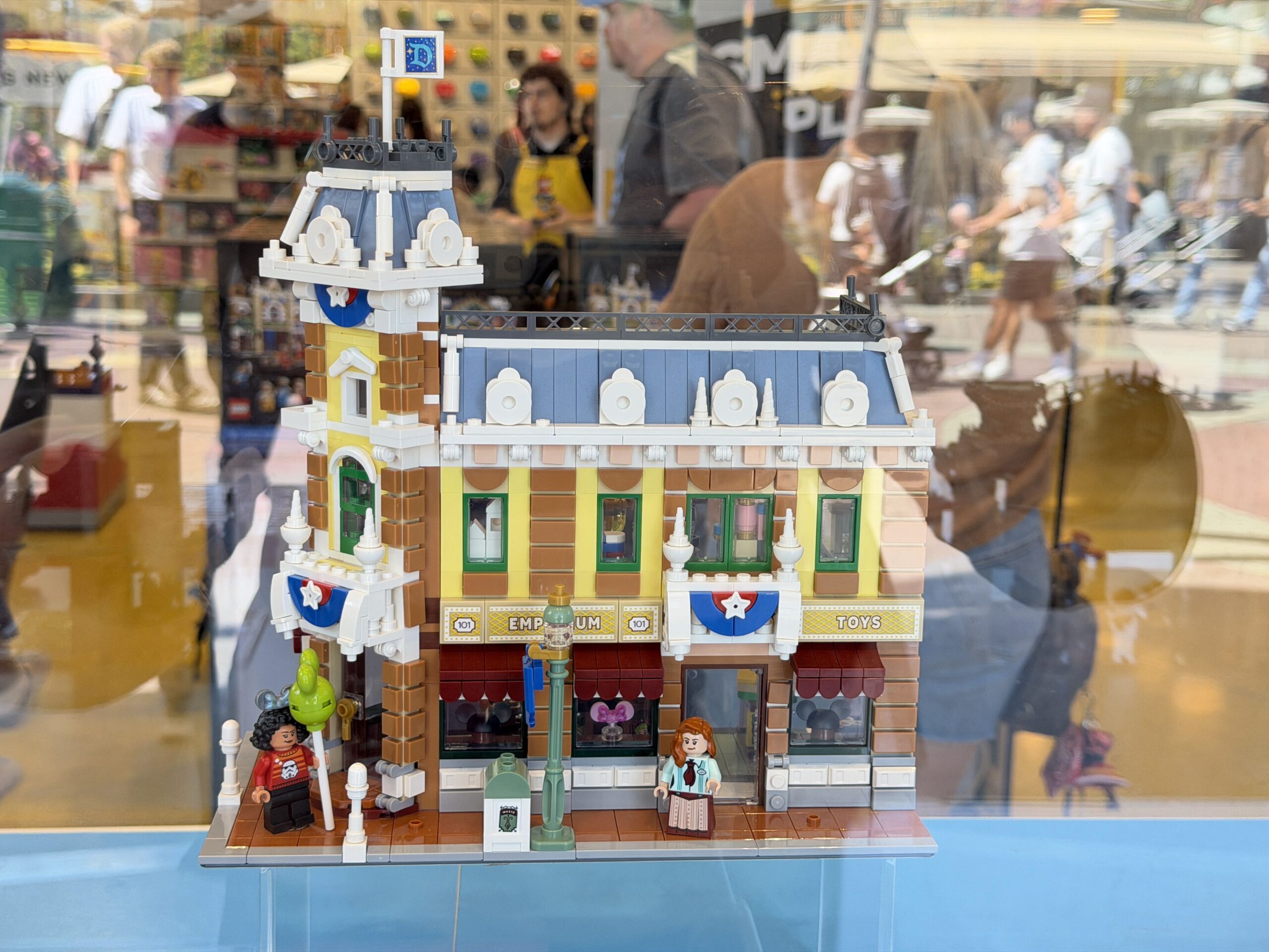 You can visit the LEGO Store in Downtown Disney District at Disneyland Resort to get the brand-new Main Street, U.S.A. LEGO set.