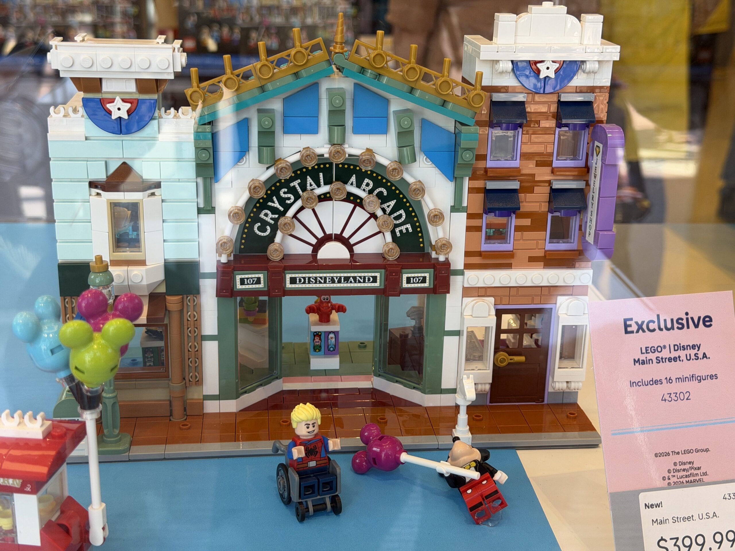 You can visit the LEGO Store in Downtown Disney District at Disneyland Resort to get the brand-new Main Street, U.S.A. LEGO set.