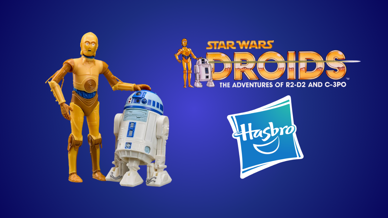 Hasbro Star Wars Droids figures logo.