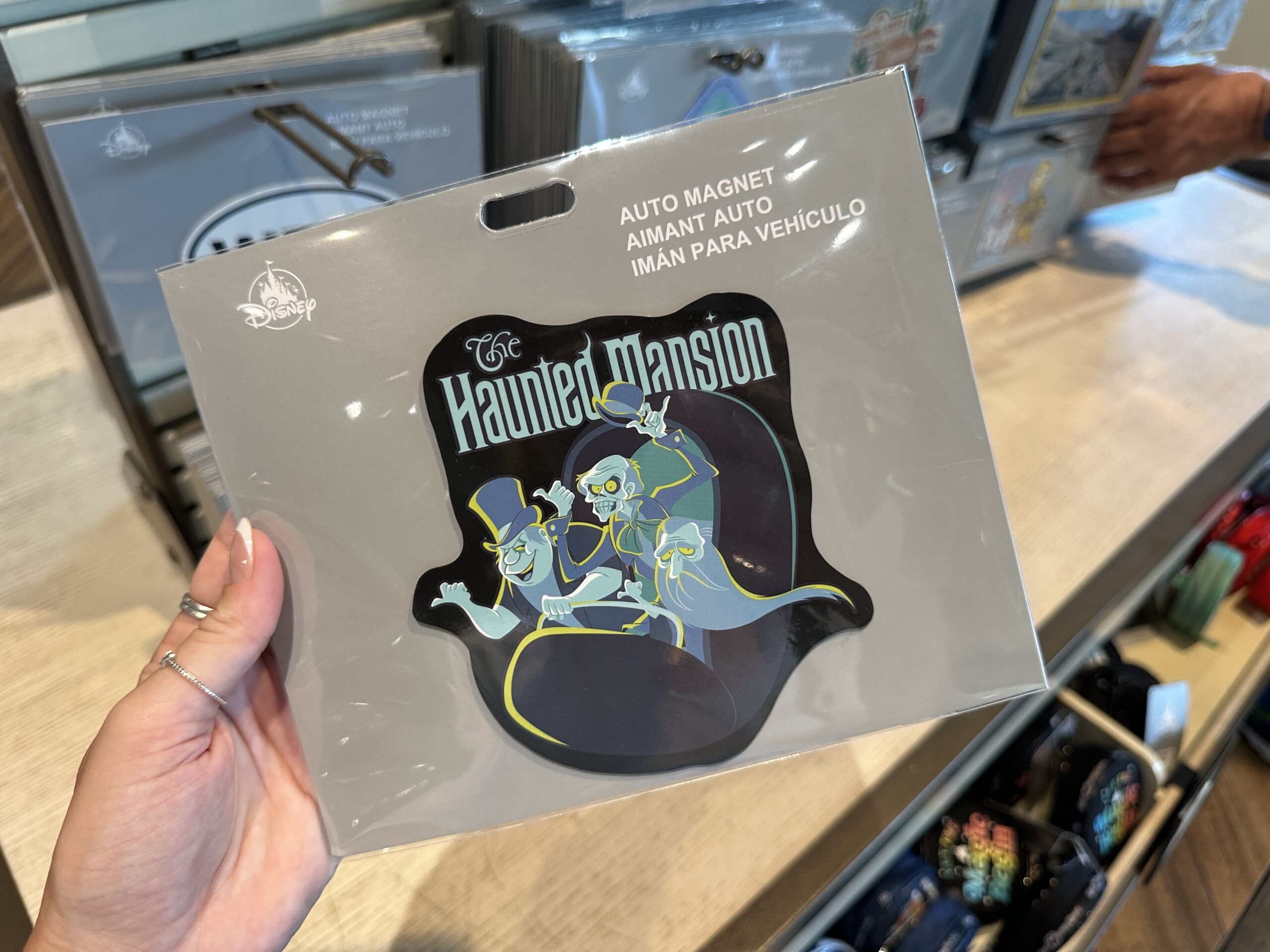 Hitchhiking Ghost Mirror, Hatbox Ghost Photo Frame, Pajamas, And