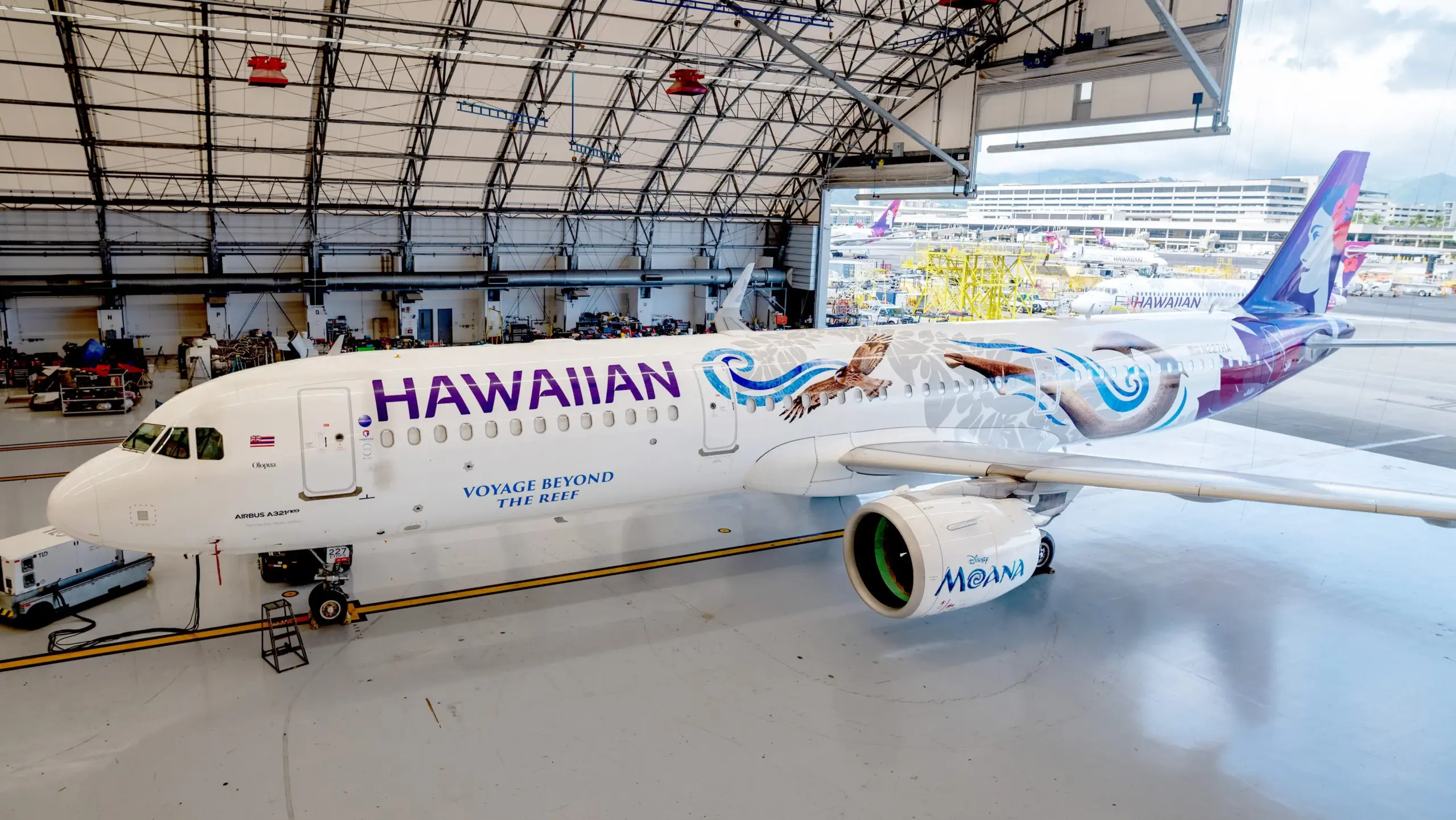 Hawaiian Airlines Moana Livery