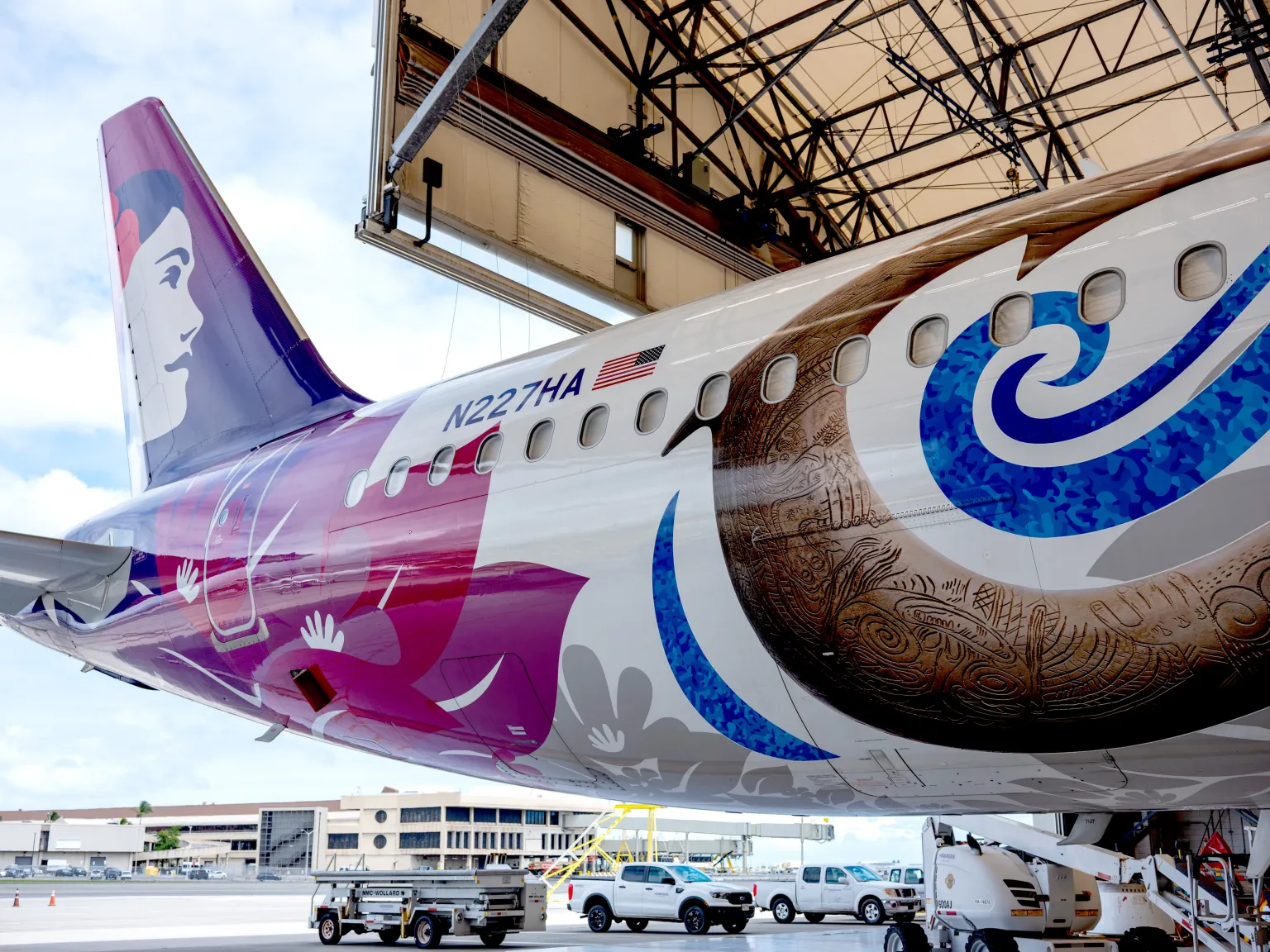 Hawaiian Airlines Moana Livery