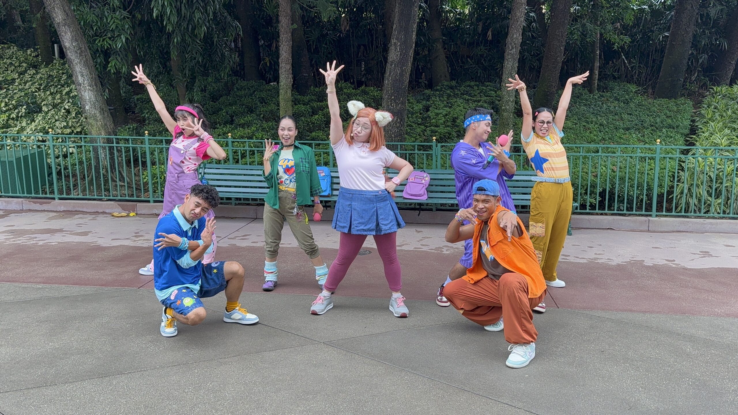 For Pixar Summer Fest, Hong Kong Disneyland has a new Turning Red-inspired show featuring live vocalists and dancing.