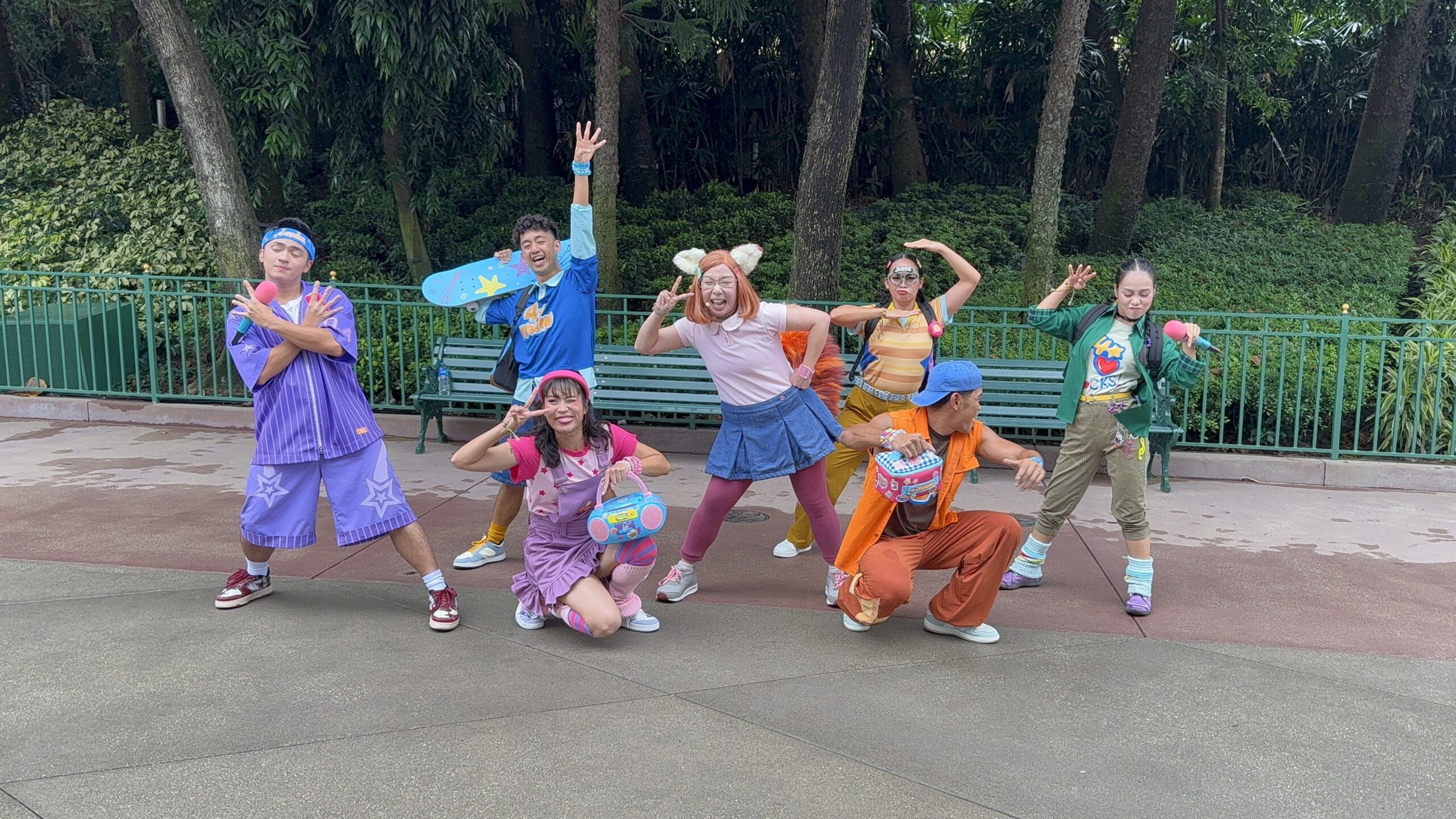 For Pixar Summer Fest, Hong Kong Disneyland has a new Turning Red-inspired show featuring live vocalists and dancing.