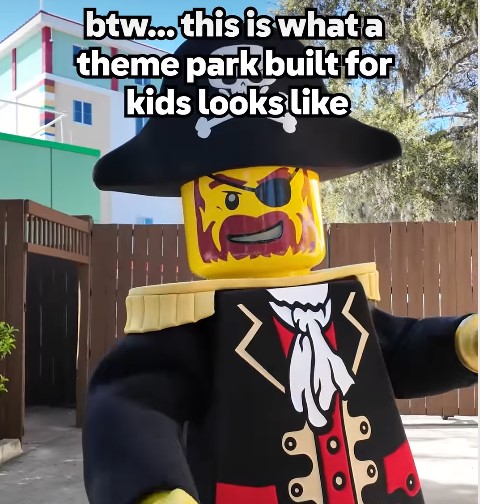 LEGOLAND Florida thinks its park is what a true kids theme park is supposed to look like. The video comes shortly before Universal Kids Resort is set to open on July 1.